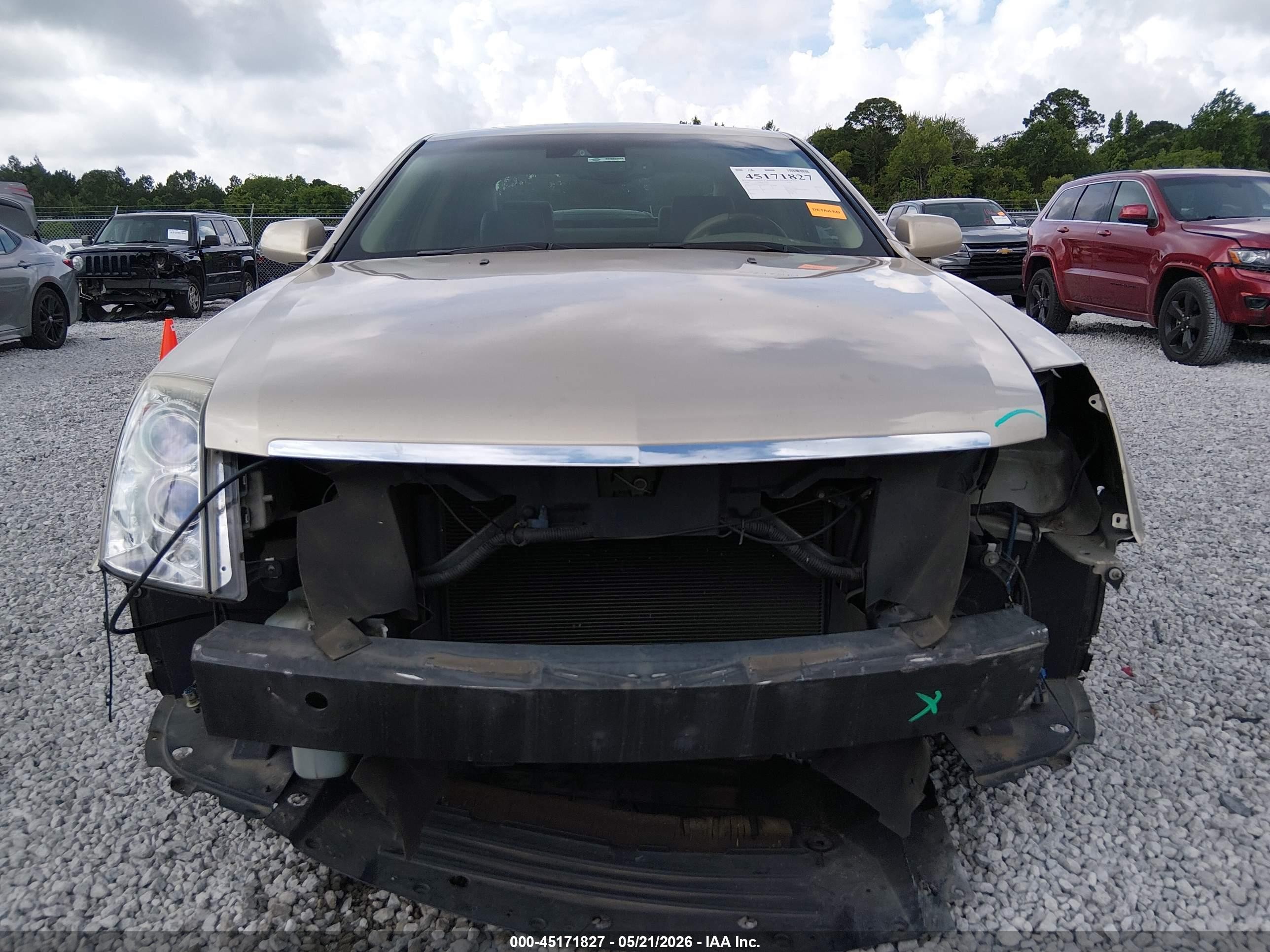 2009 Cadillac Sts V6 Gold vin: 1G6DK67VX90105919