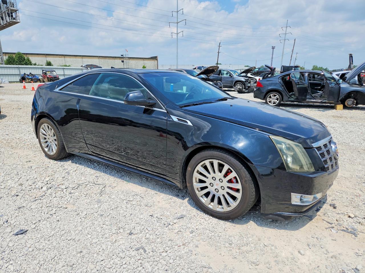 2012 Cadillac Cts Performance Collection Black vin: 1G6DL1E30C0108062