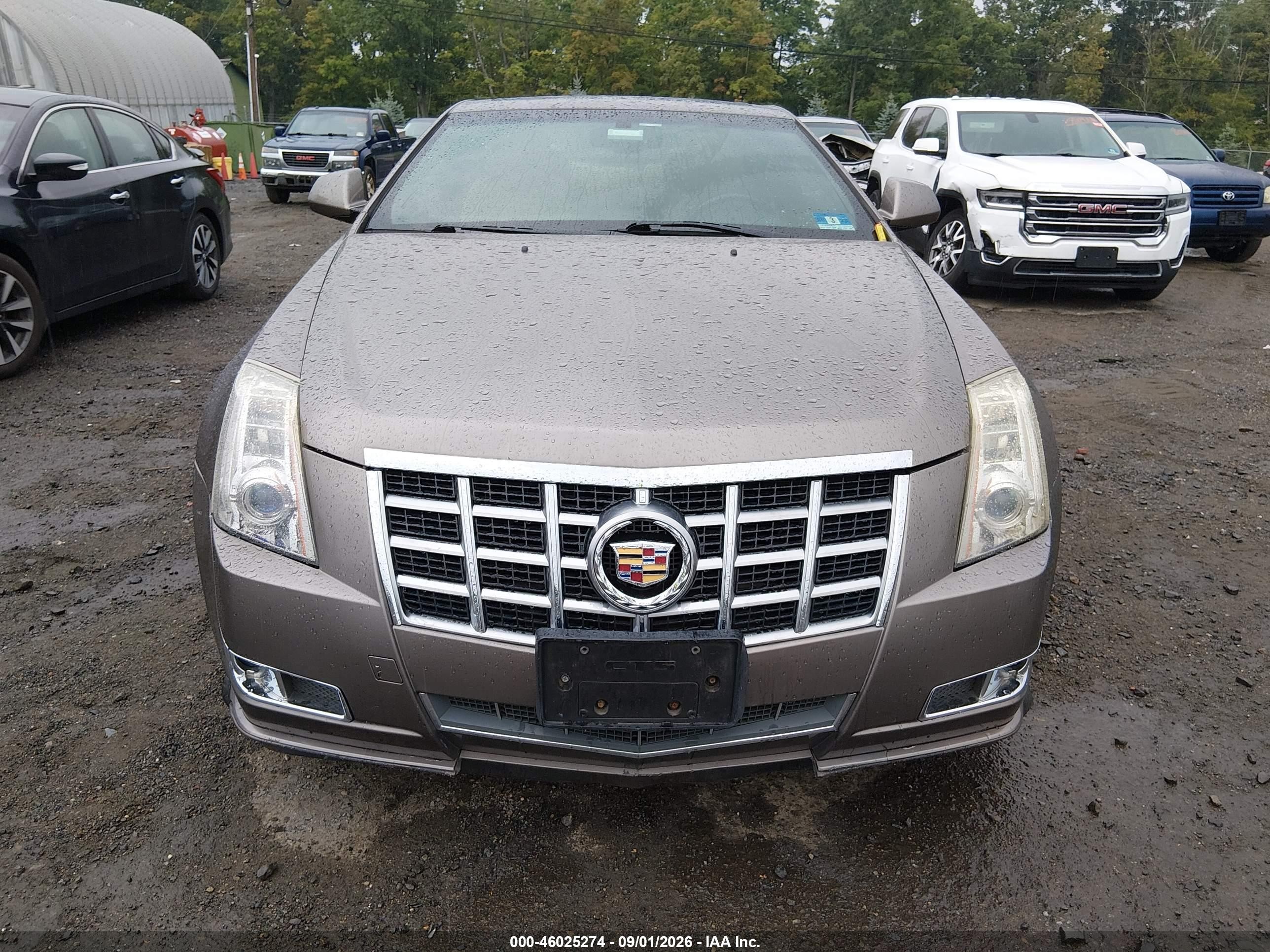 2012 Cadillac Cts Performance Brown vin: 1G6DL1E30C0139490