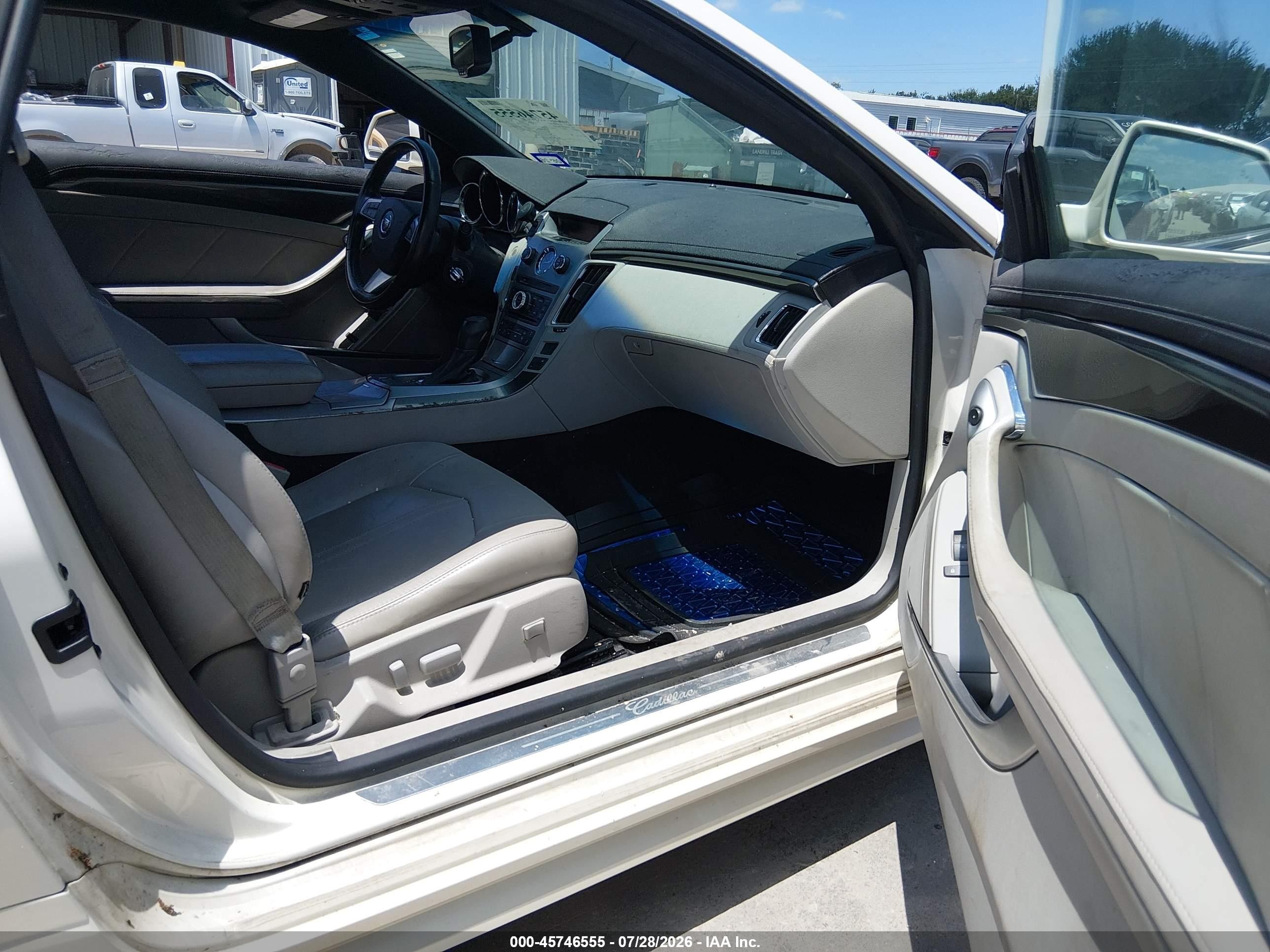 2012 Cadillac Cts Performance Белый vin: 1G6DL1E34C0120988