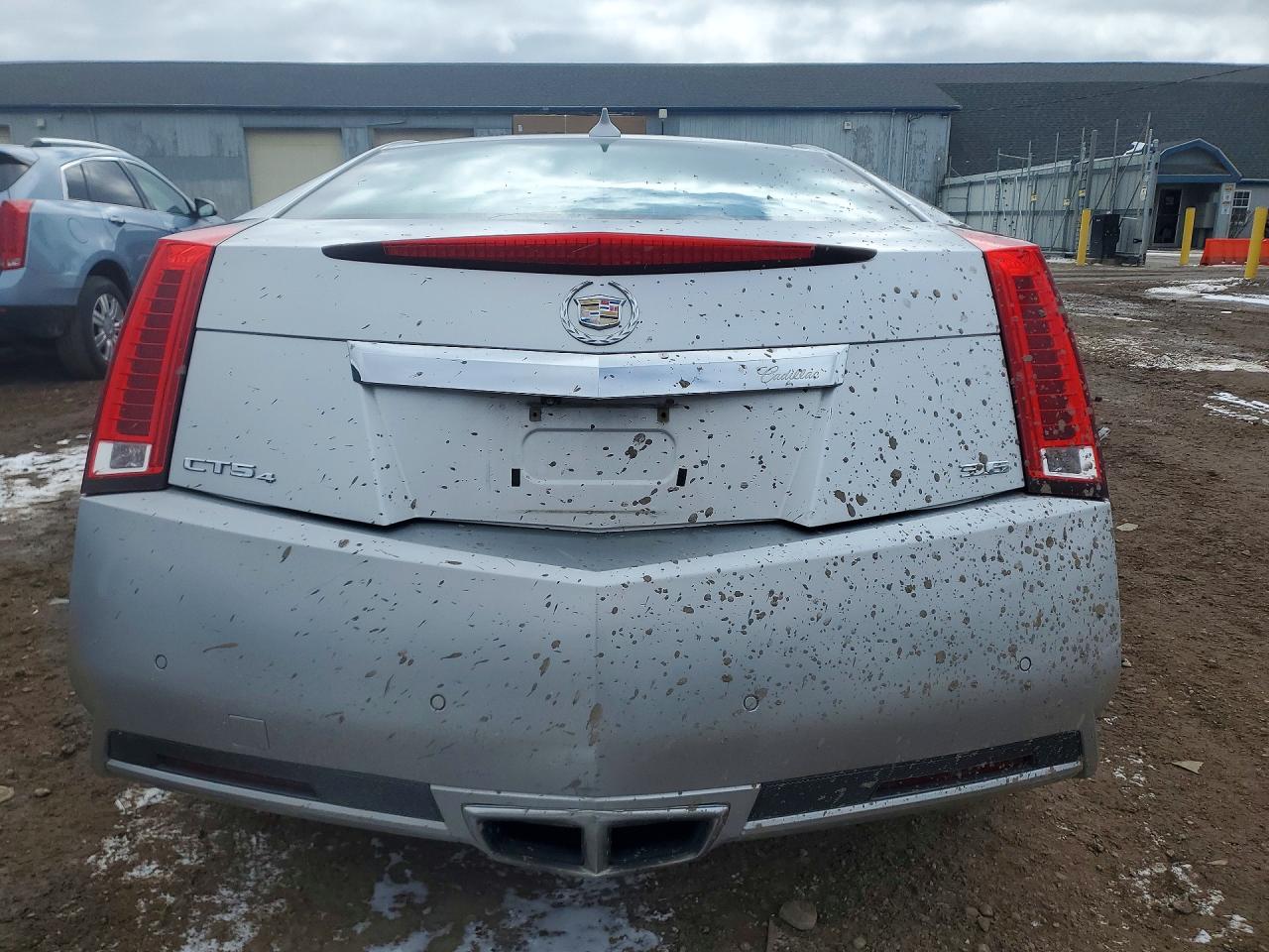 2013 Cadillac Cts Performance Collection Silver vin: 1G6DL1E36D0147160