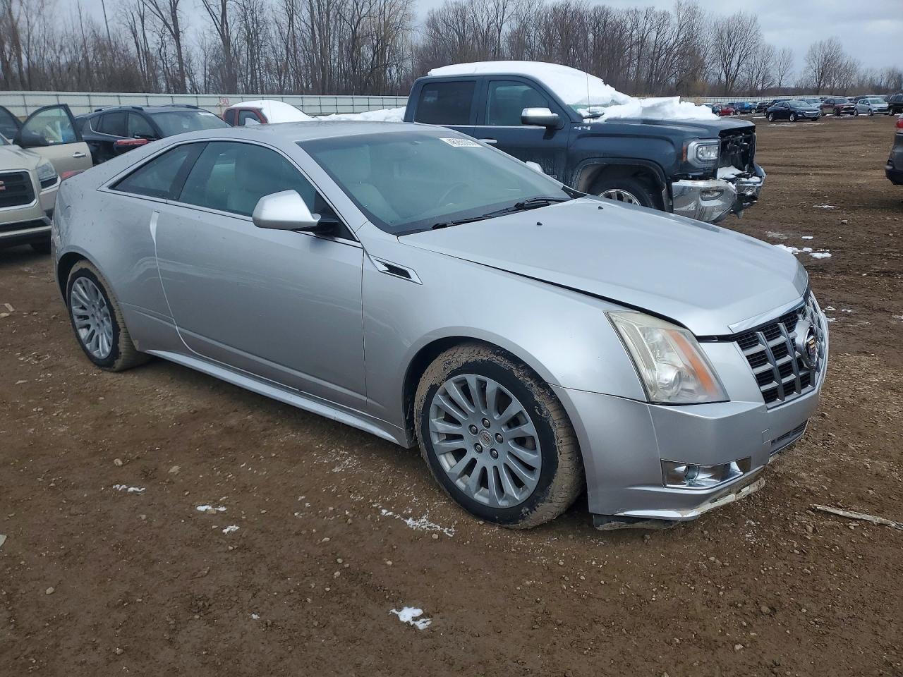 2013 Cadillac Cts Performance Collection Silver vin: 1G6DL1E36D0147160