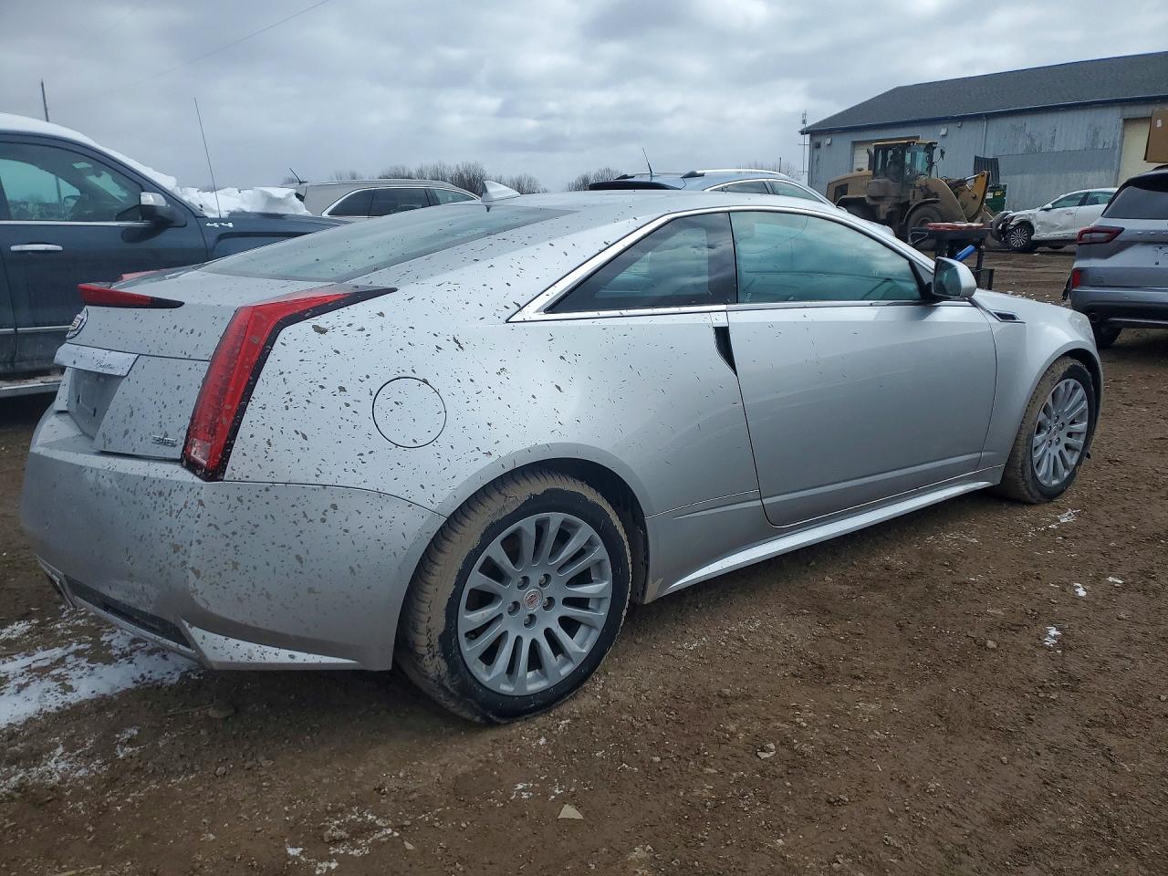 2013 Cadillac Cts Performance Collection Silver vin: 1G6DL1E36D0147160