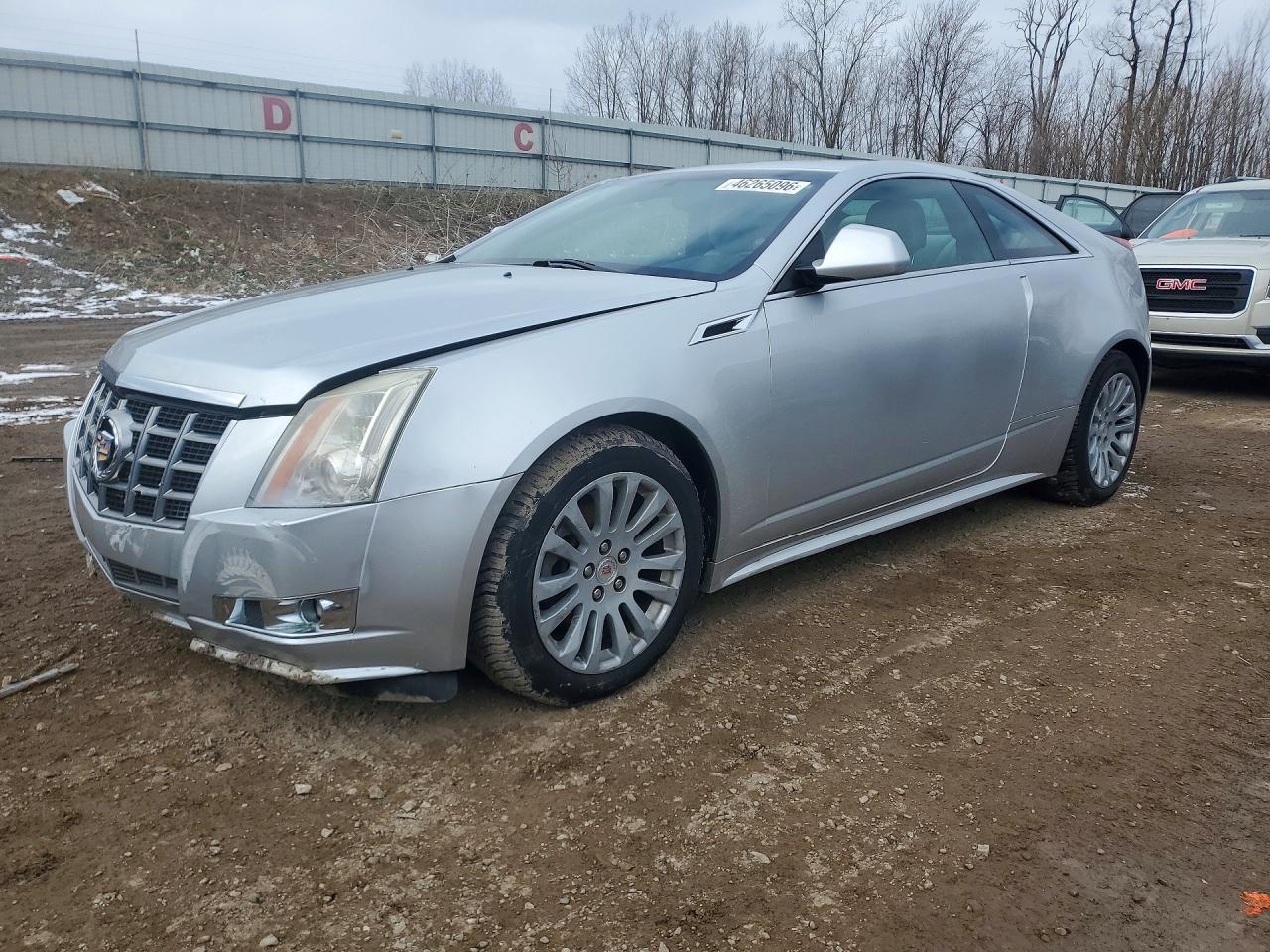 2013 Cadillac Cts Performance Collection Silver vin: 1G6DL1E36D0147160