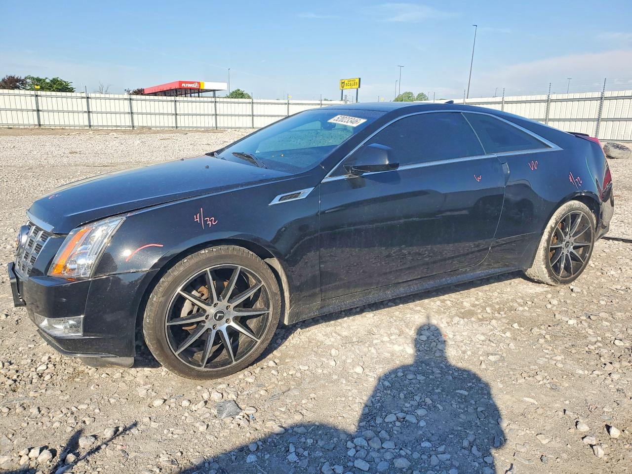 2012 Cadillac Cts Performance Collection Black vin: 1G6DL1E38C0132870