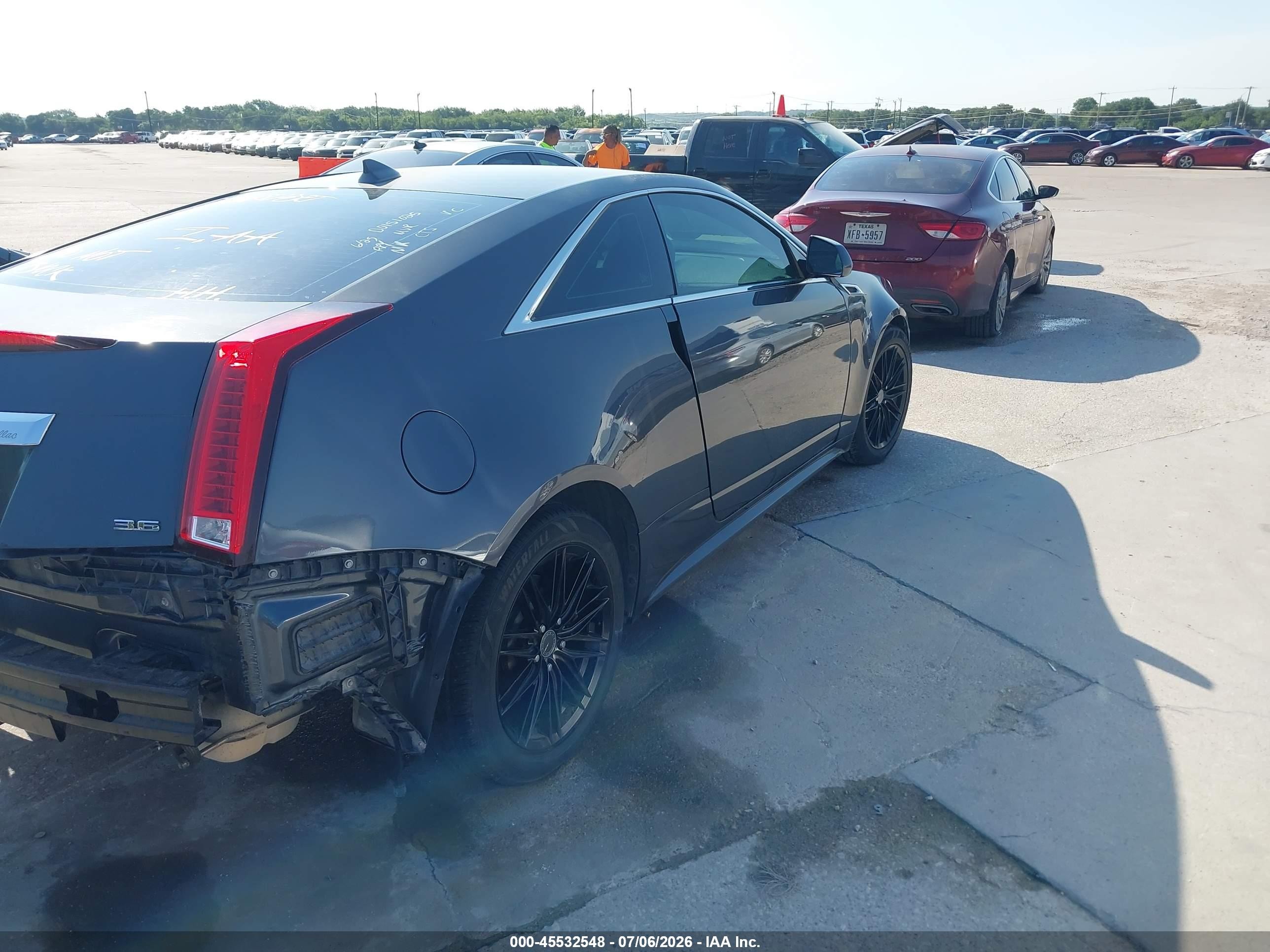 2013 Cadillac Cts Performance Black vin: 1G6DL1E39D0151025