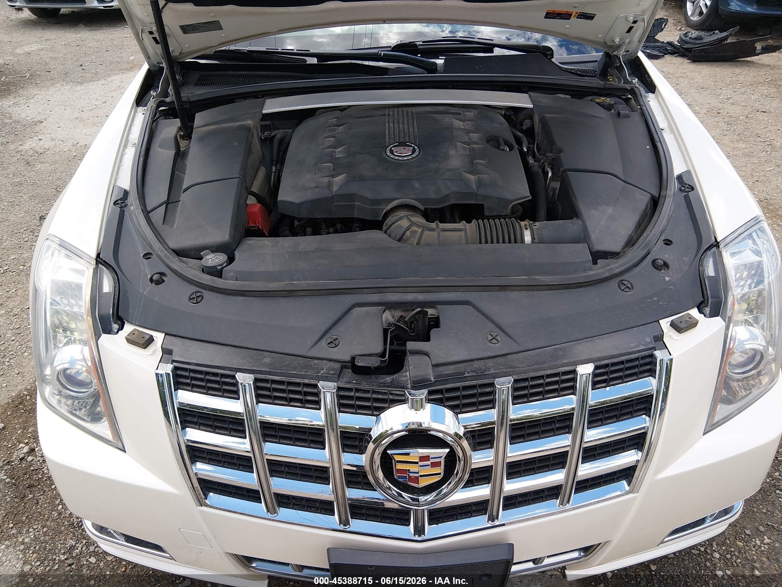 2012 Cadillac Cts Performance Cream vin: 1G6DL1E3XC0117898