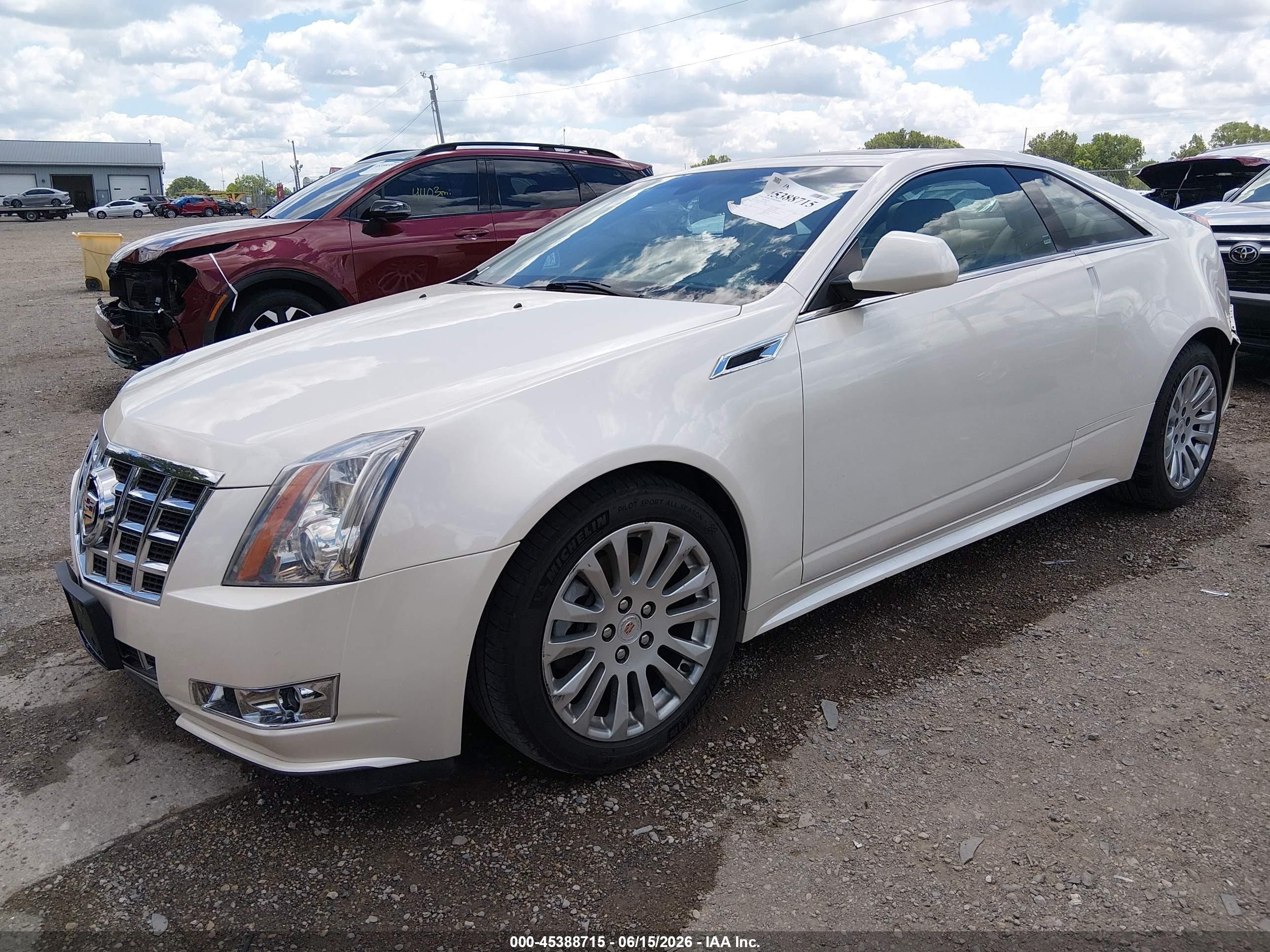 2012 Cadillac Cts Performance Cream vin: 1G6DL1E3XC0117898