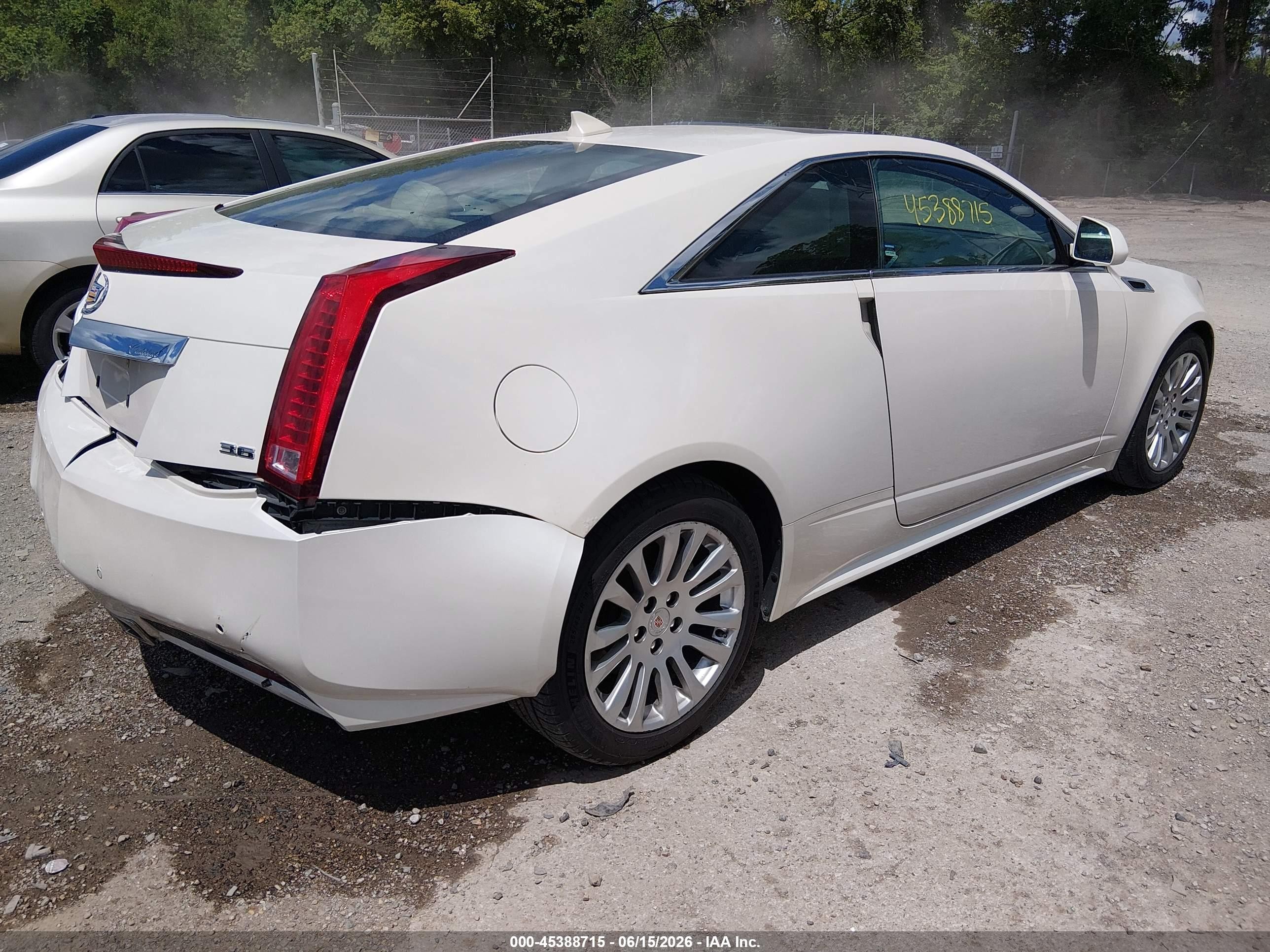 2012 Cadillac Cts Performance Cream vin: 1G6DL1E3XC0117898