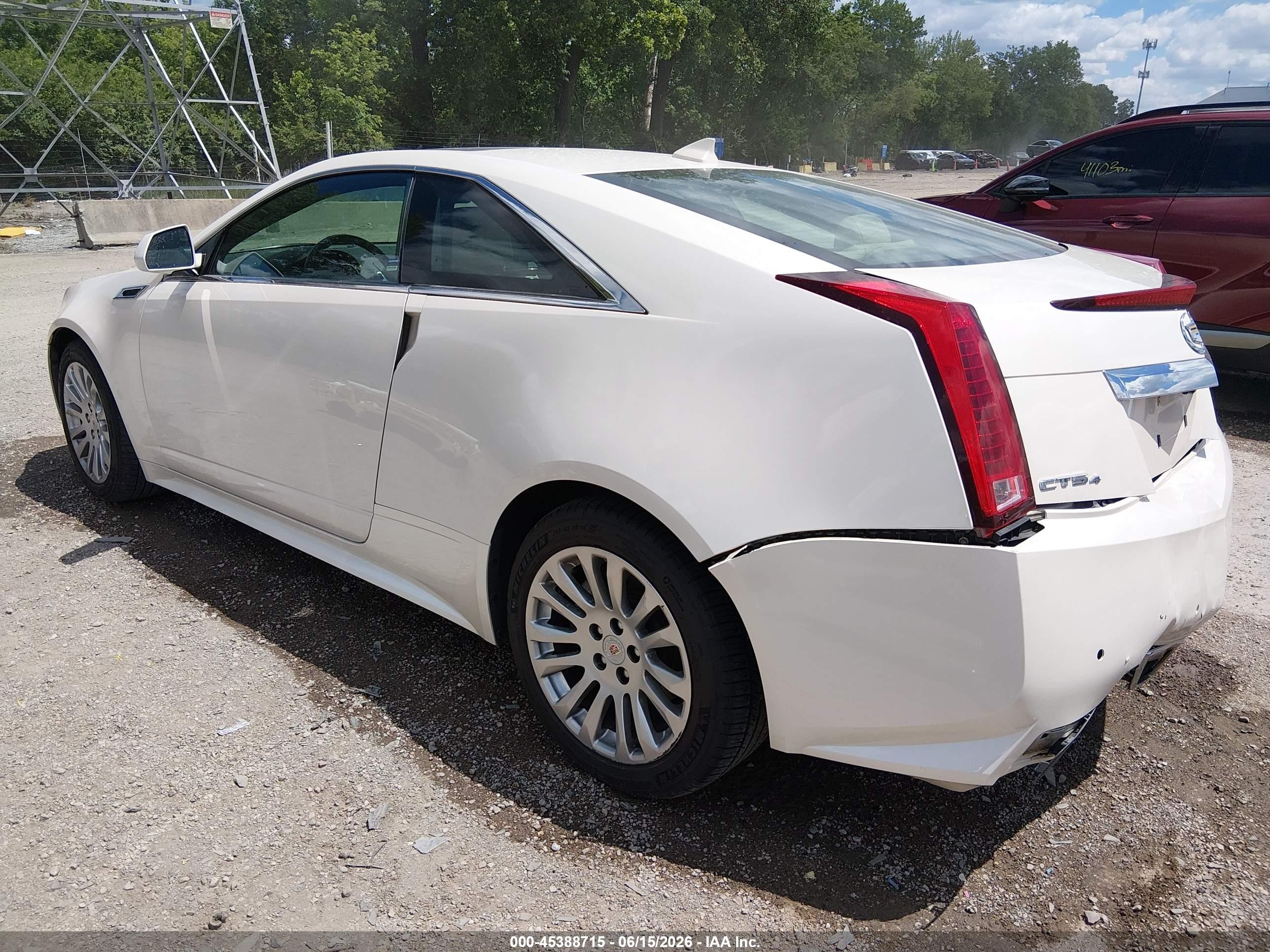 2012 Cadillac Cts Performance Cream vin: 1G6DL1E3XC0117898