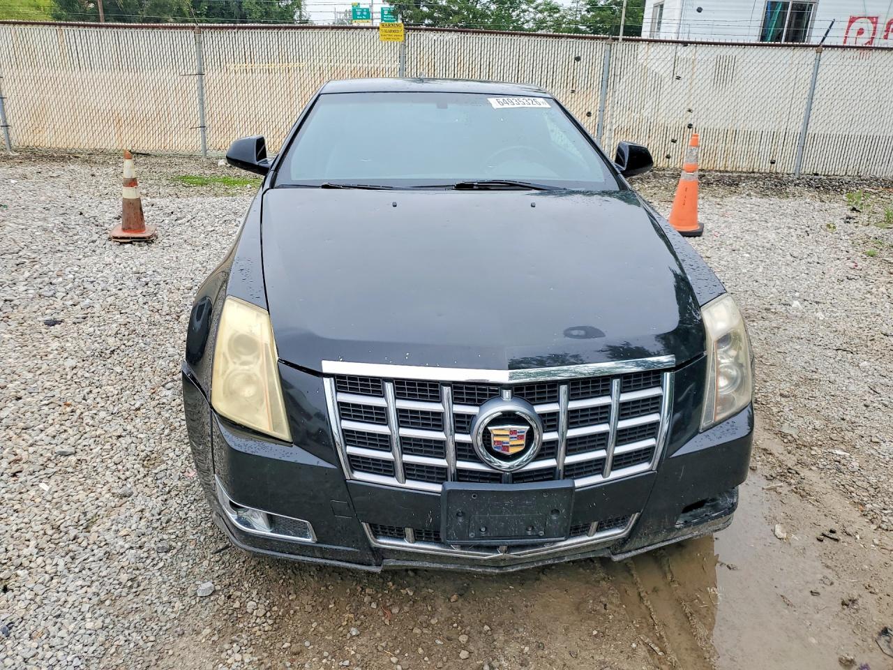 2012 Cadillac Cts Performance Collection Black vin: 1G6DL1E3XC0158645