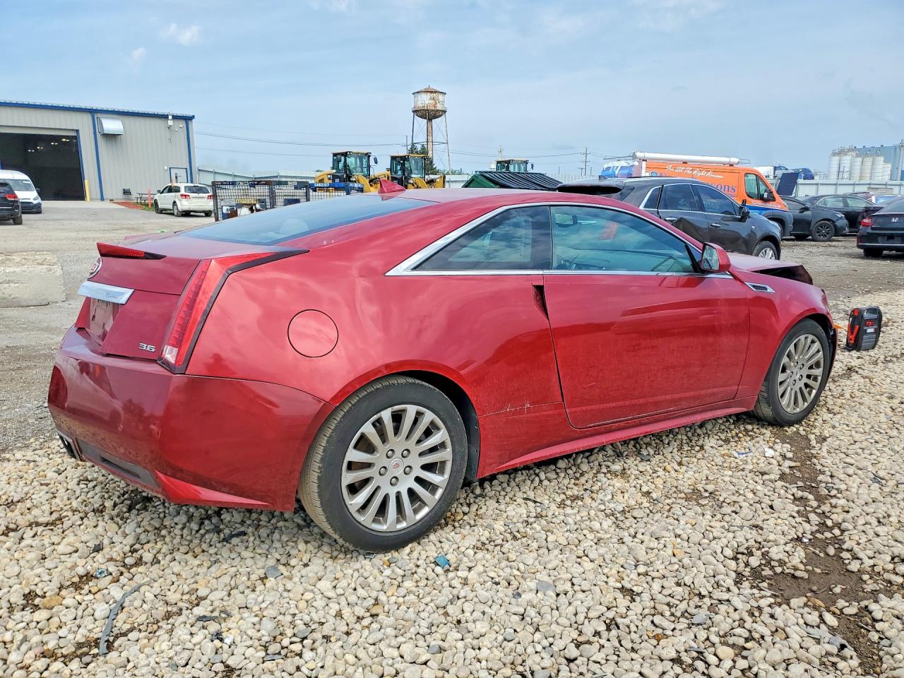 2011 Cadillac Cts Performance Collection Красный vin: 1G6DL1ED1B0129087