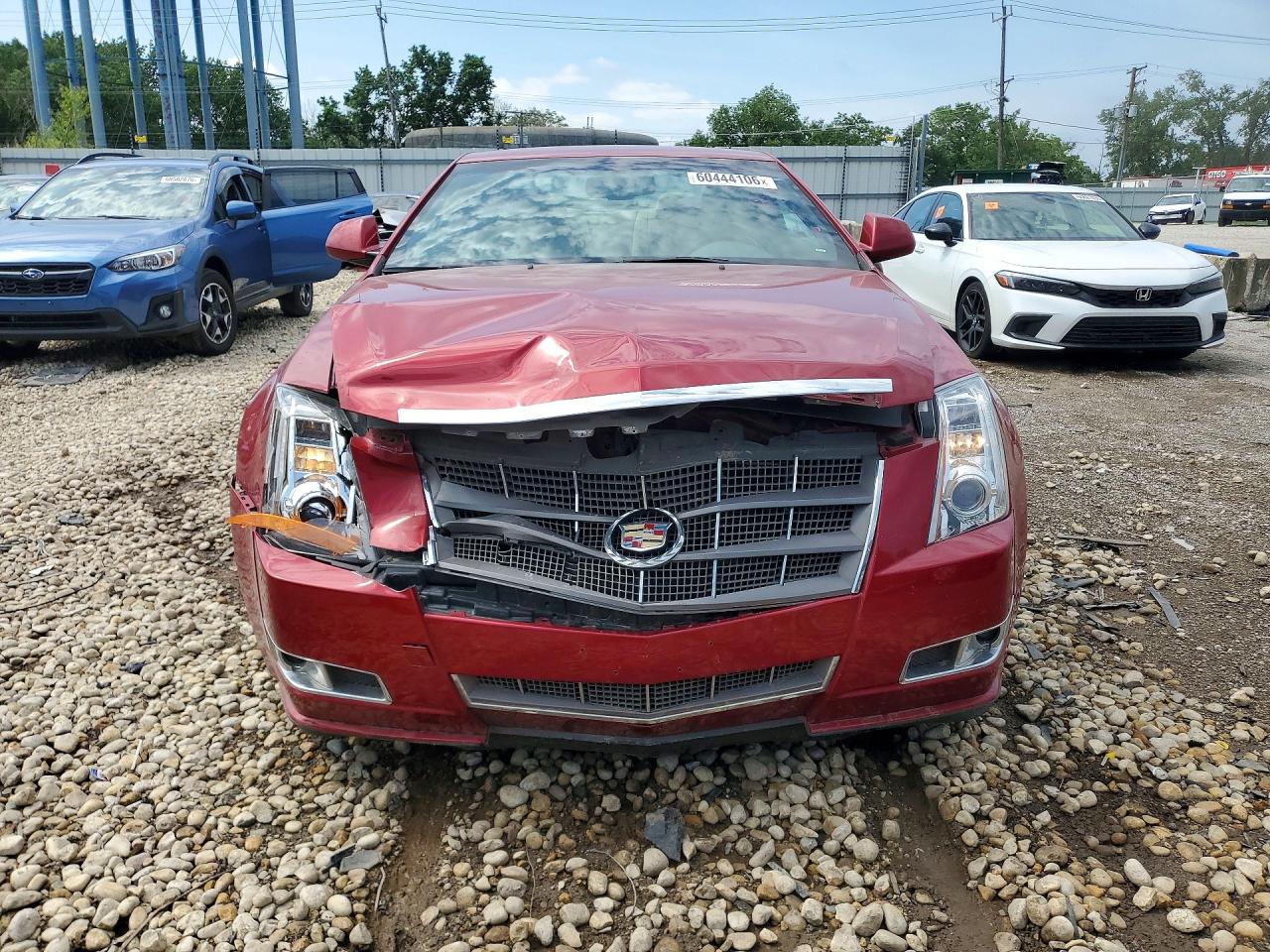 2011 Cadillac Cts Performance Collection Красный vin: 1G6DL1ED1B0129087
