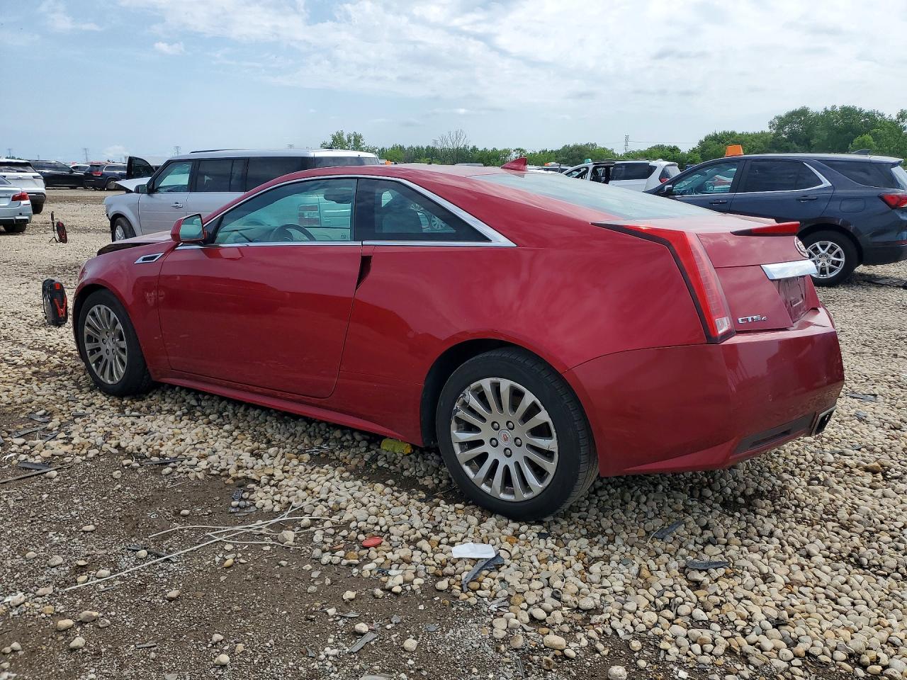 2011 Cadillac Cts Performance Collection Красный vin: 1G6DL1ED1B0129087