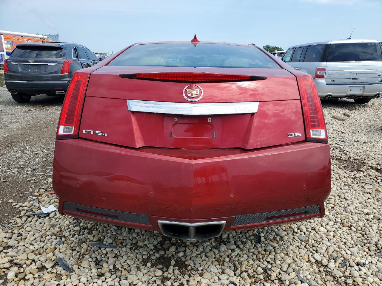 2011 Cadillac Cts Performance Collection Красный vin: 1G6DL1ED1B0129087