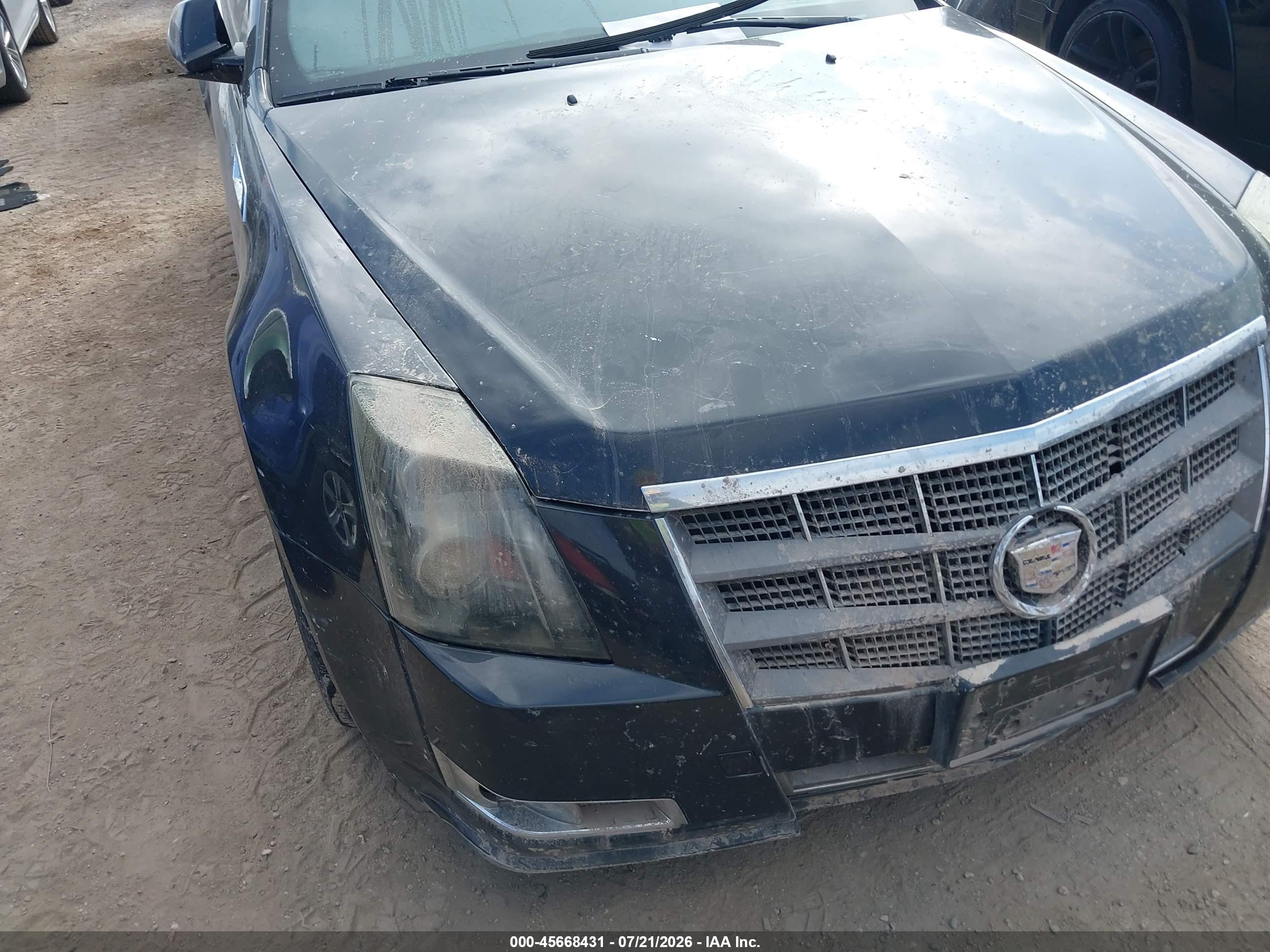 2011 Cadillac Cts Performance Black vin: 1G6DL1ED3B0129012