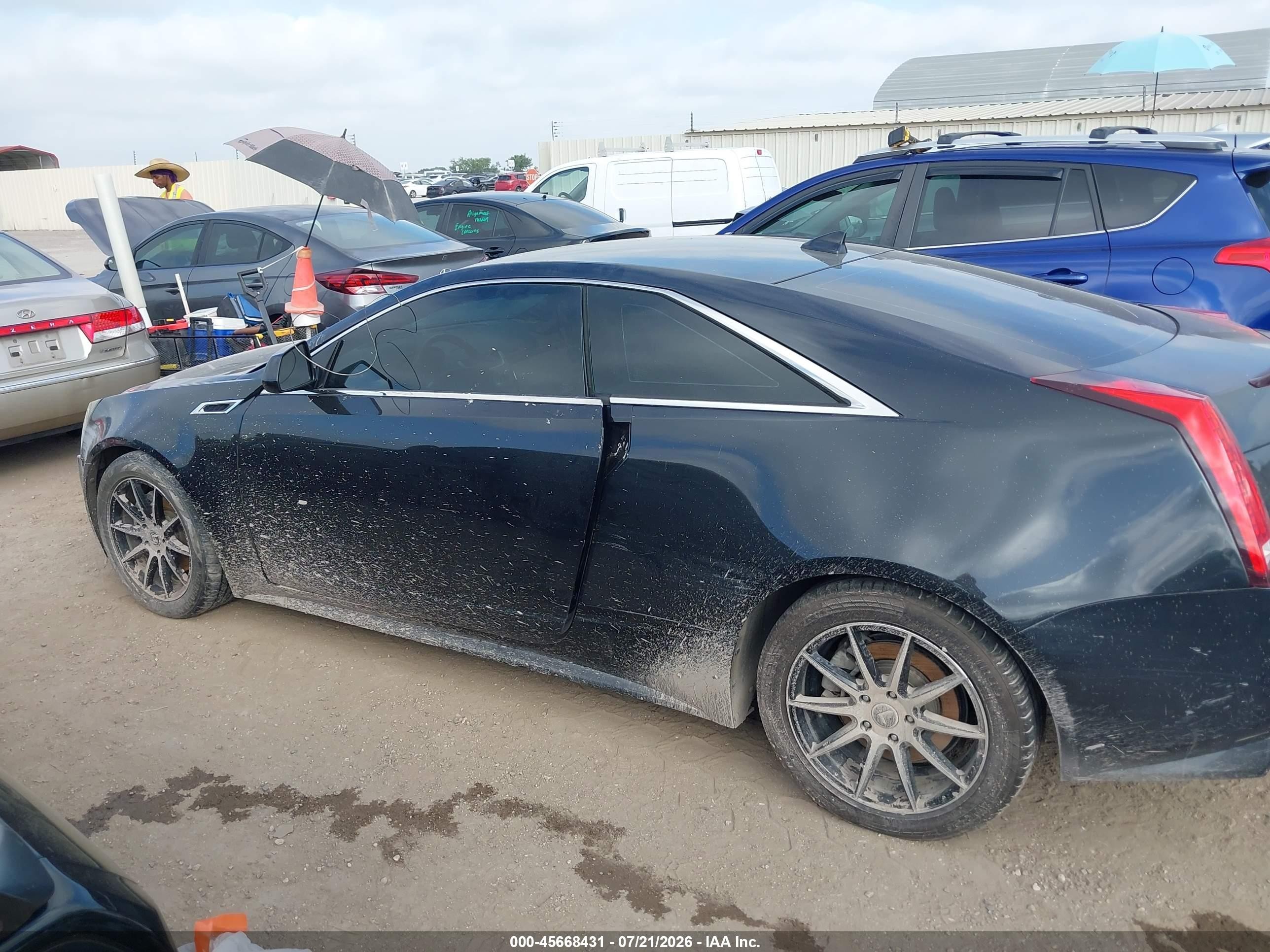 2011 Cadillac Cts Performance Black vin: 1G6DL1ED3B0129012