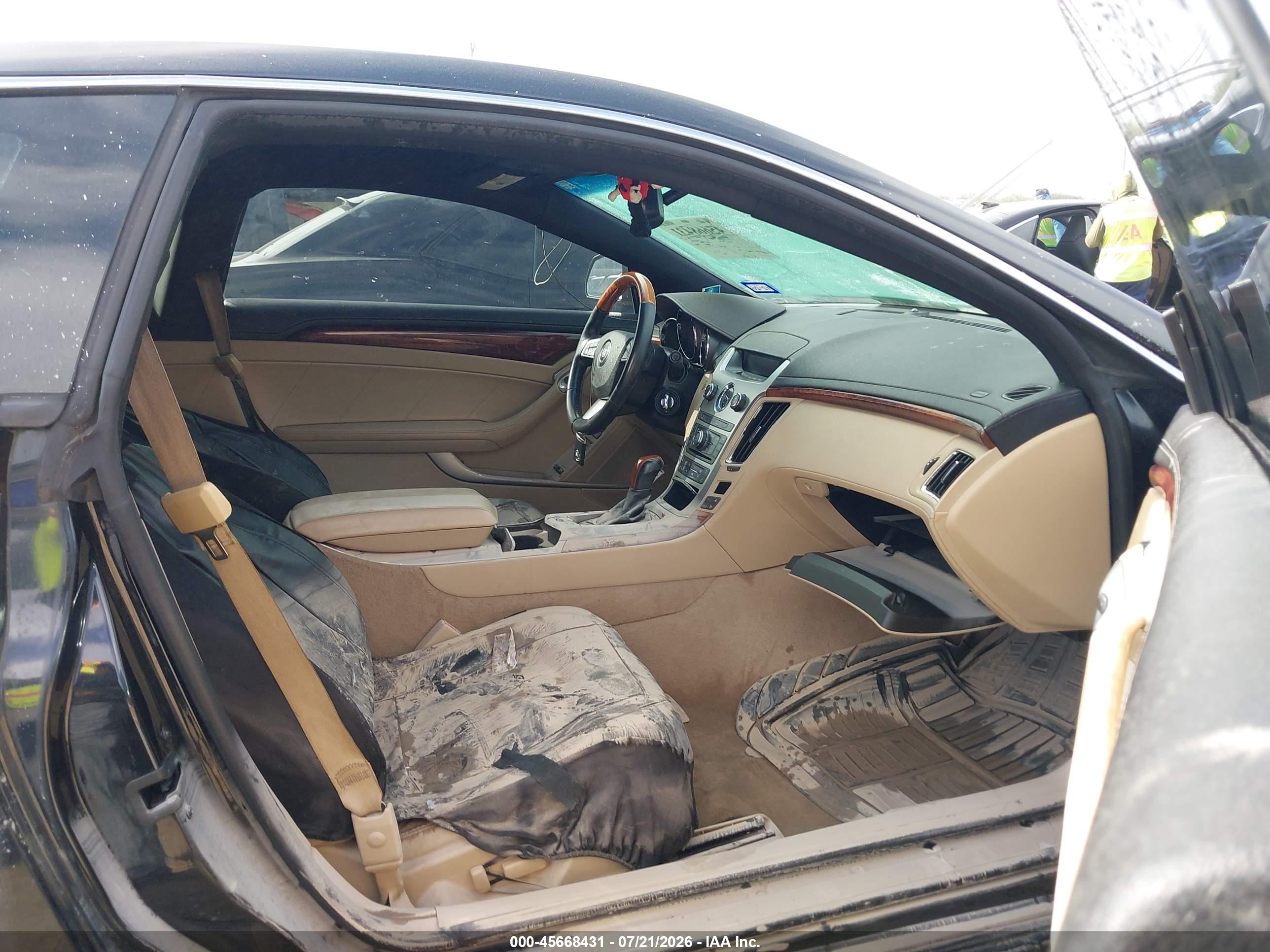 2011 Cadillac Cts Performance Black vin: 1G6DL1ED3B0129012