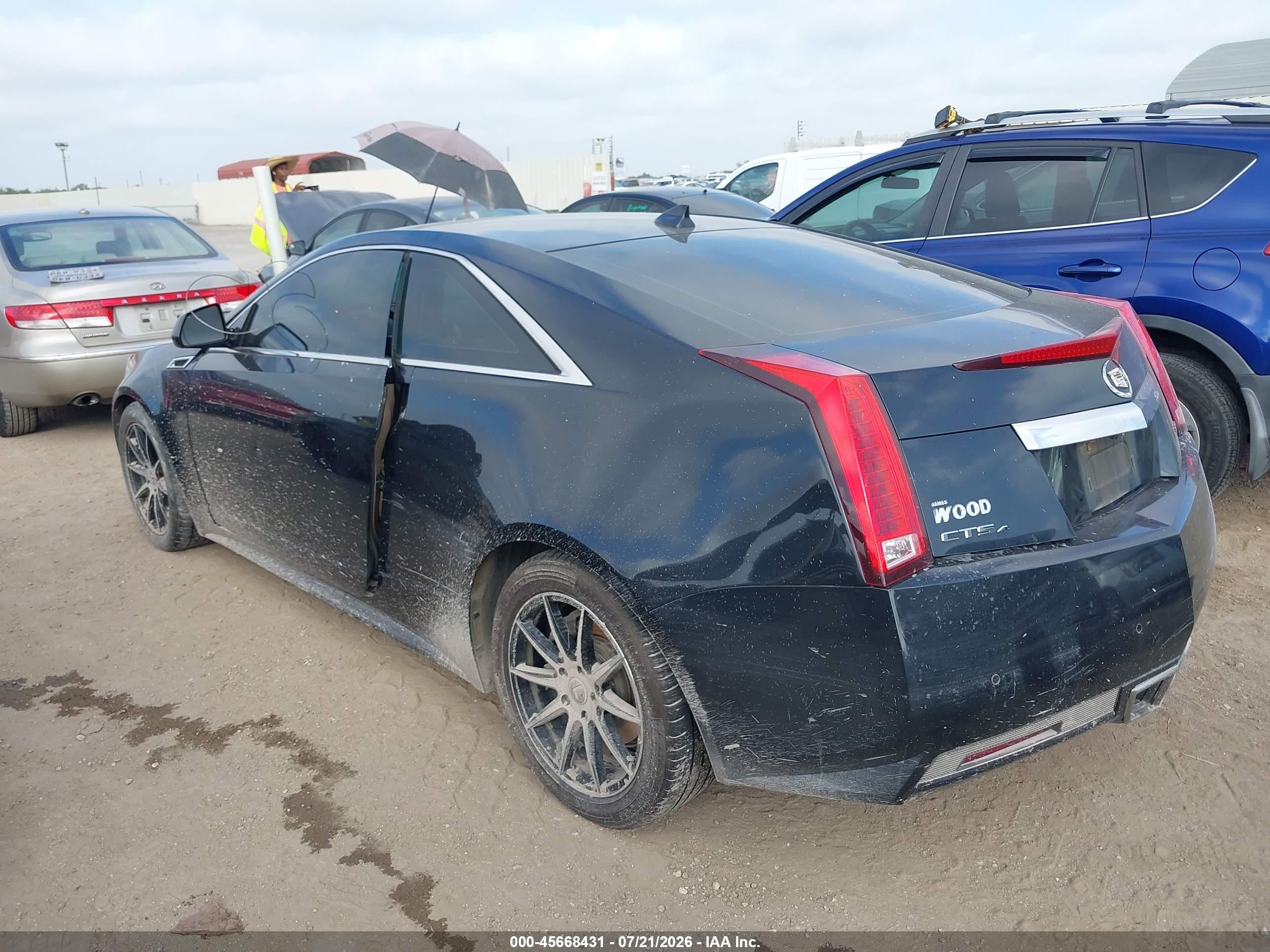 2011 Cadillac Cts Performance Black vin: 1G6DL1ED3B0129012