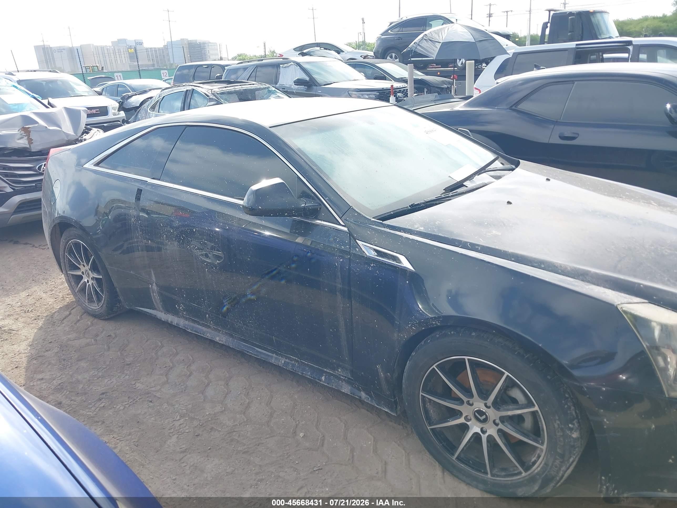2011 Cadillac Cts Performance Black vin: 1G6DL1ED3B0129012