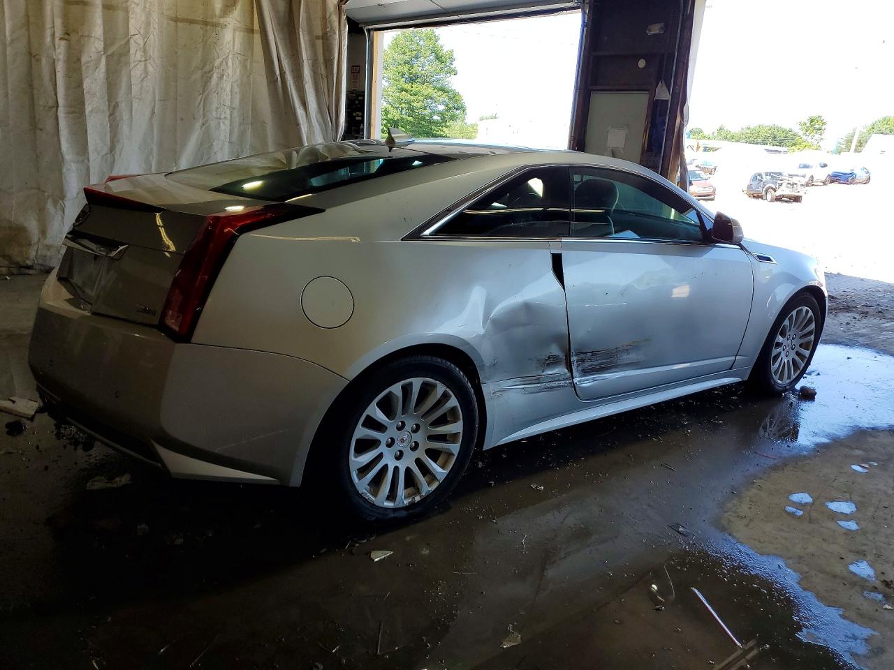 2011 Cadillac Cts Performance Collection Серебряный vin: 1G6DL1ED9B0138362