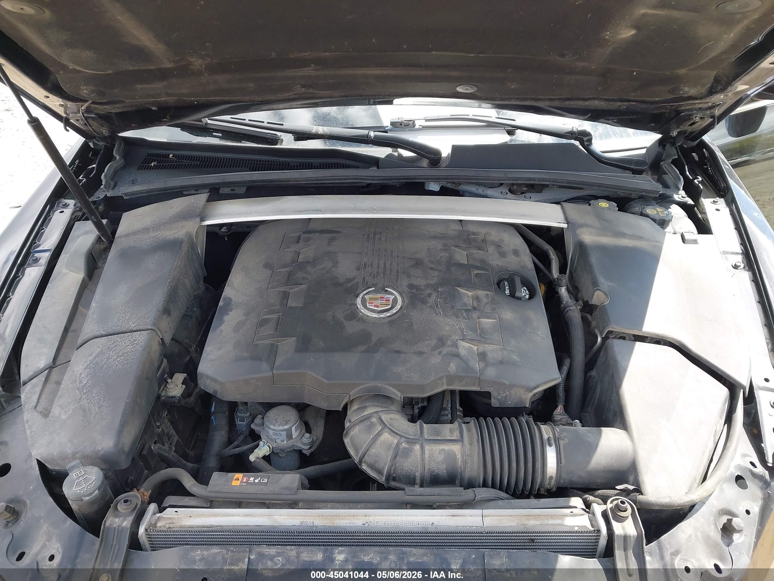 2012 Cadillac Cts Performance Black vin: 1G6DL5E33C0147882
