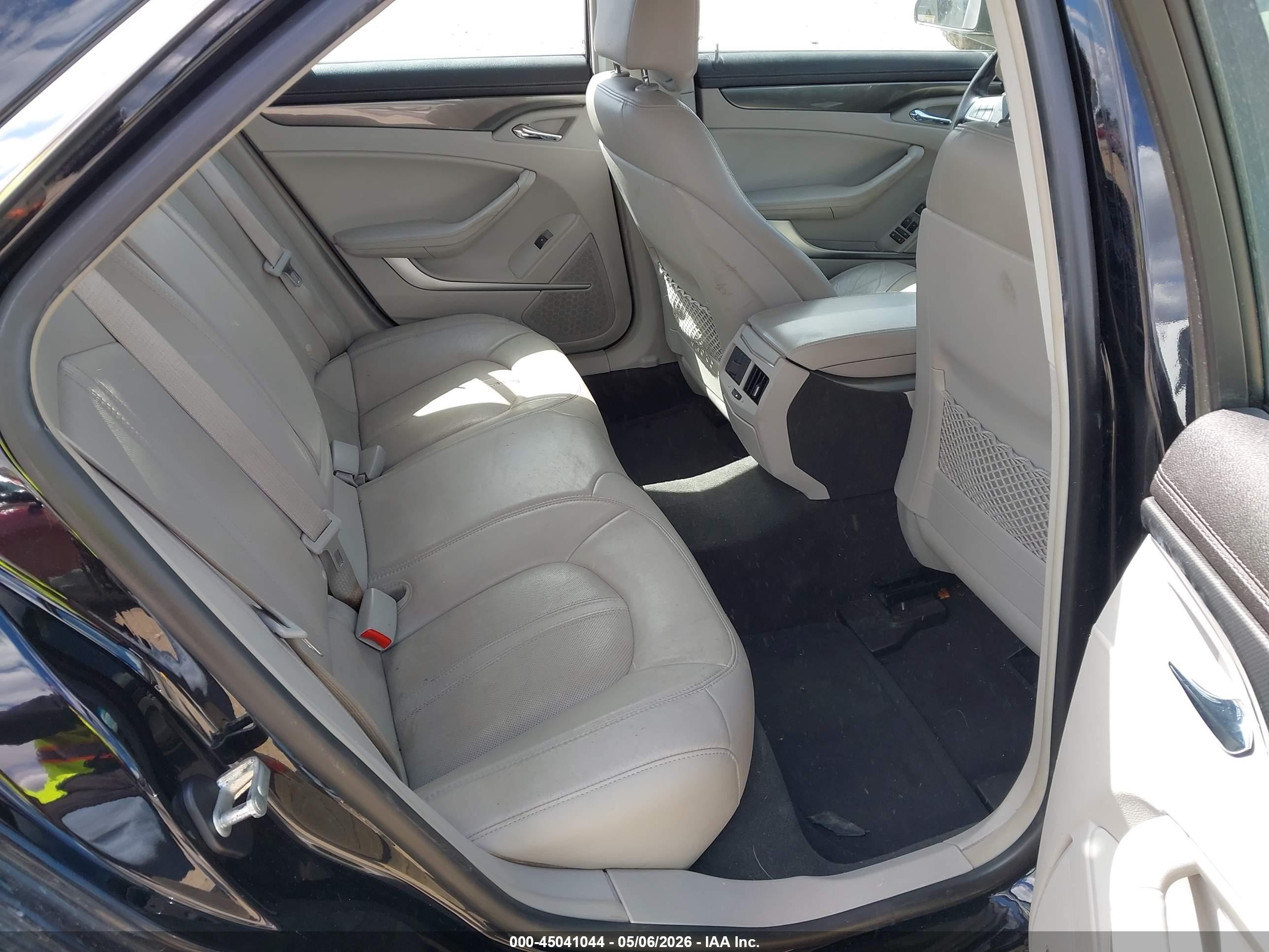 2012 Cadillac Cts Performance Black vin: 1G6DL5E33C0147882