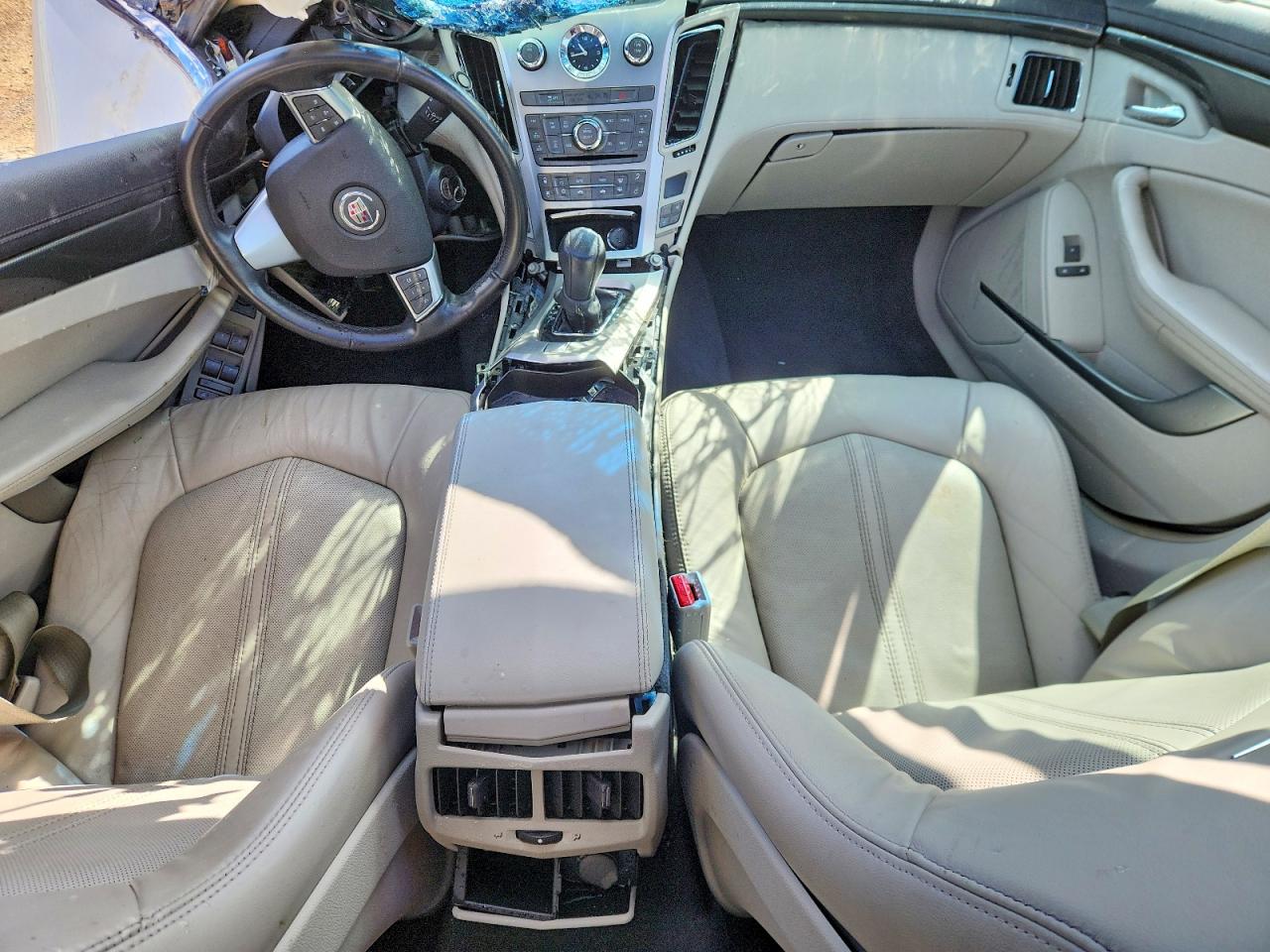 2012 Cadillac Cts Performance Collection White vin: 1G6DL5E35C0112731