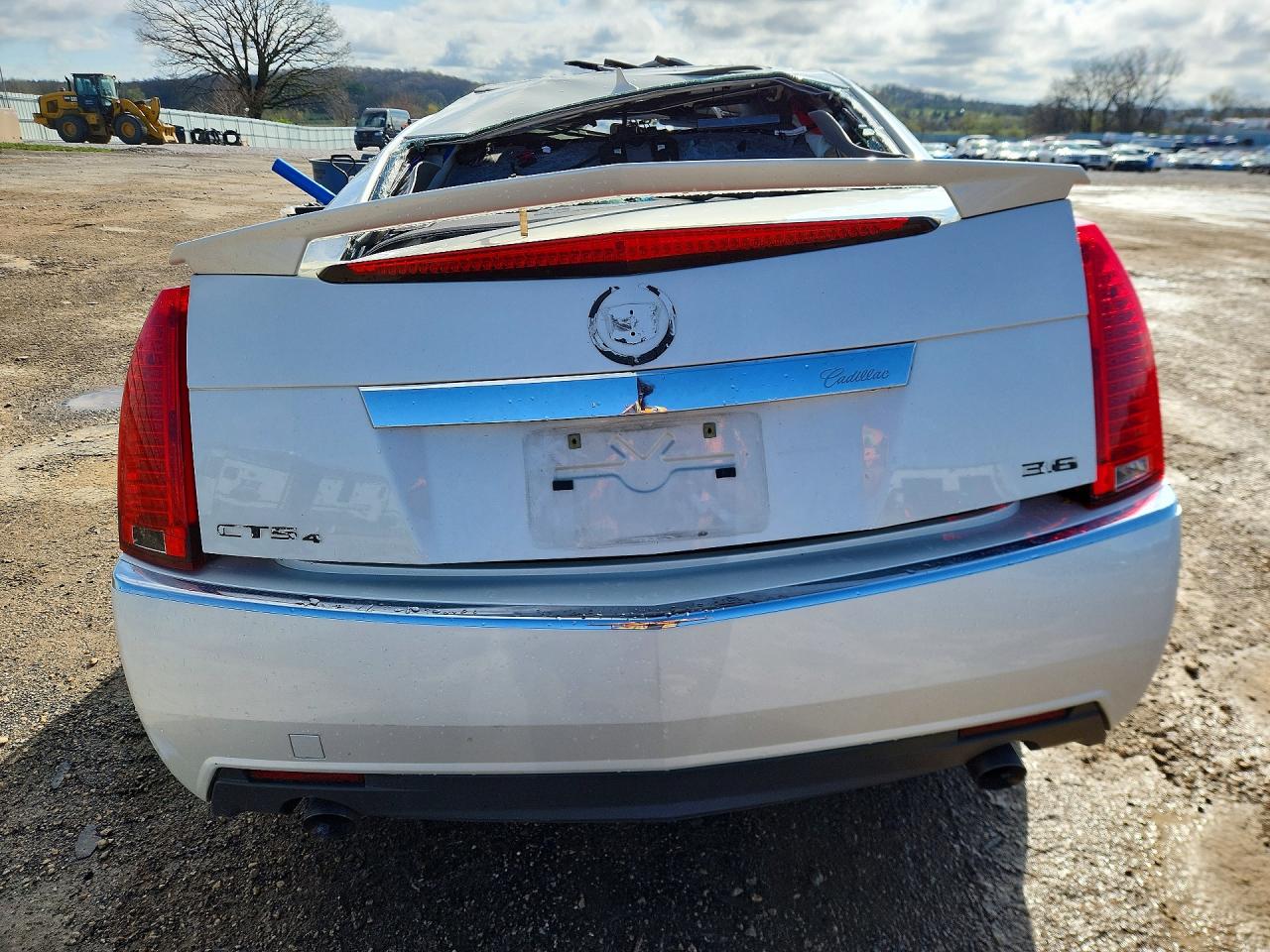 2012 Cadillac Cts Performance Collection White vin: 1G6DL5E35C0112731