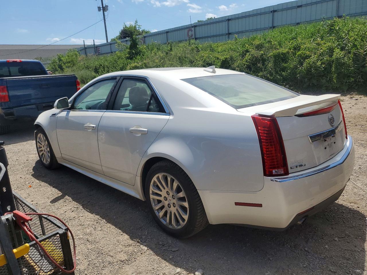 2012 Cadillac Cts Performance Collection White vin: 1G6DL5E35C0135345