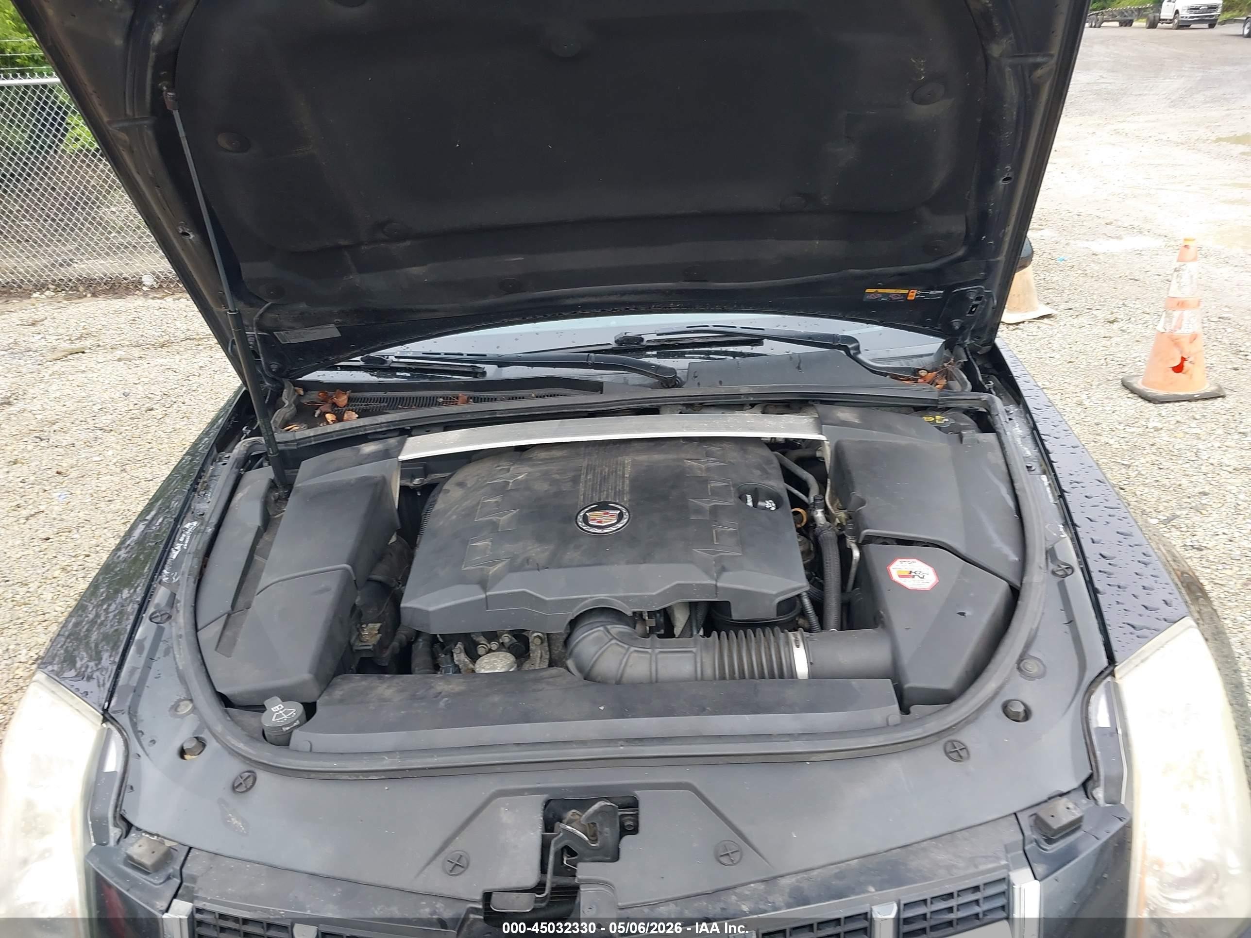 2012 Cadillac Cts Performance Black vin: 1G6DL5E36C0141350
