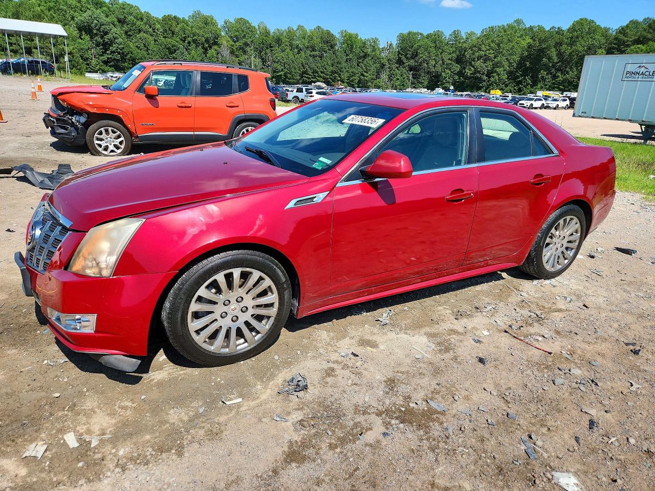2012 Cadillac Cts Performance Collection Красный vin: 1G6DL5E3XC0121165