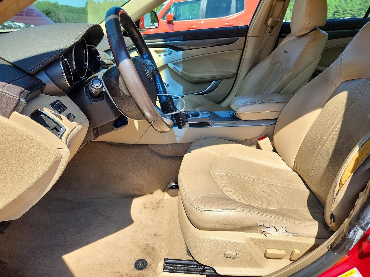 2012 Cadillac Cts Performance Collection Red vin: 1G6DL5E3XC0121165