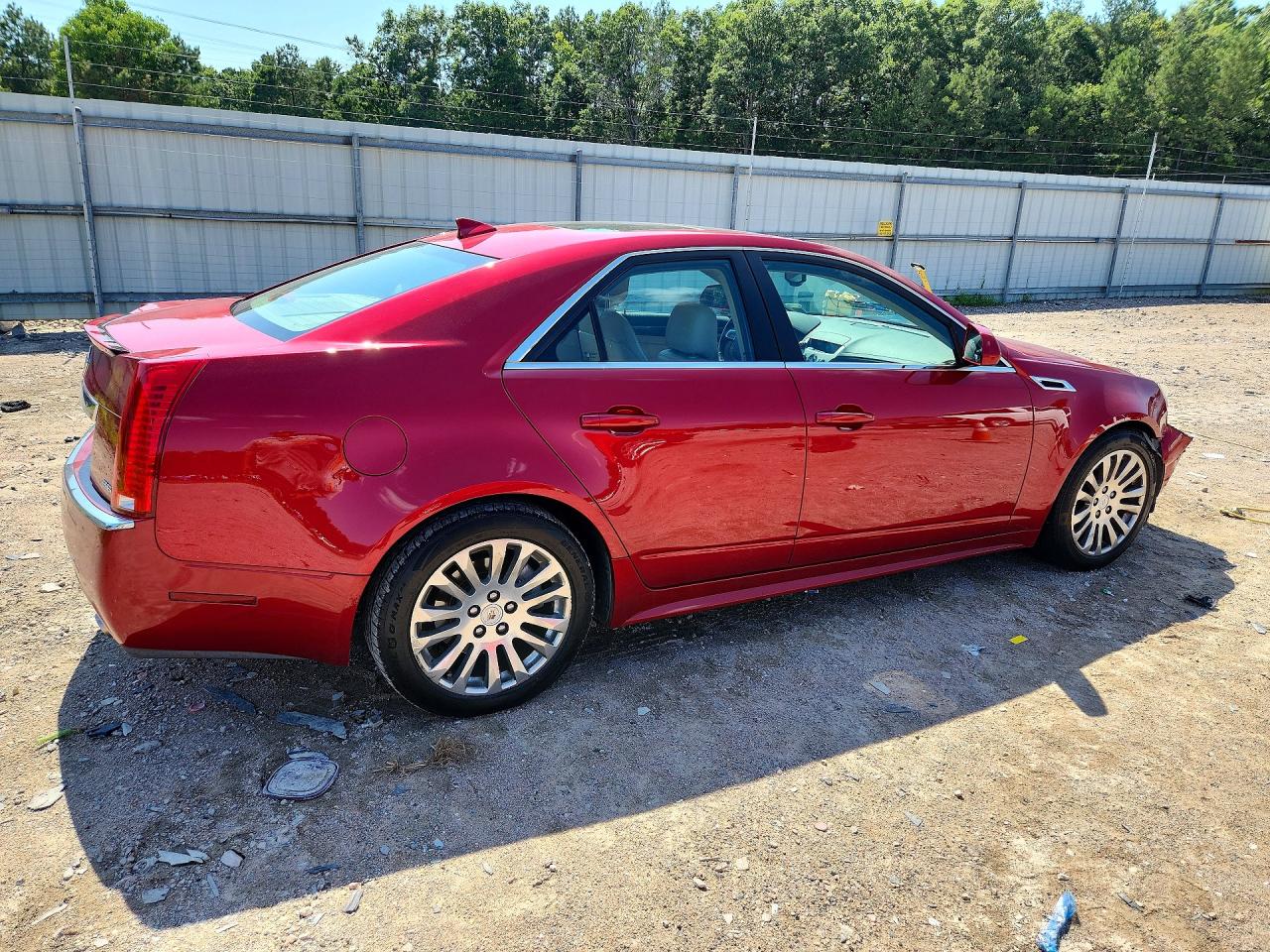 2012 Cadillac Cts Performance Collection Red vin: 1G6DL5E3XC0121165