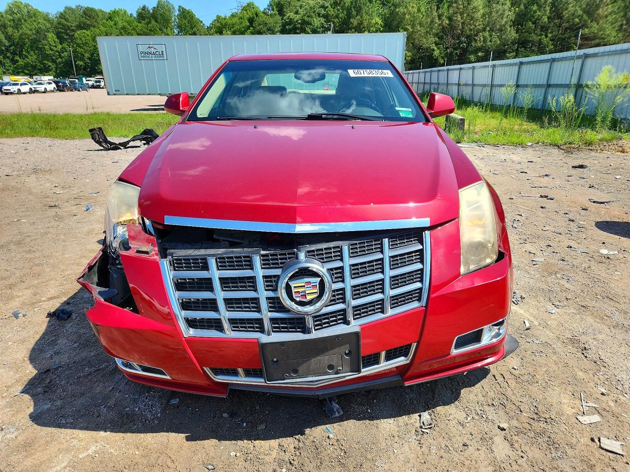 2012 Cadillac Cts Performance Collection Red vin: 1G6DL5E3XC0121165