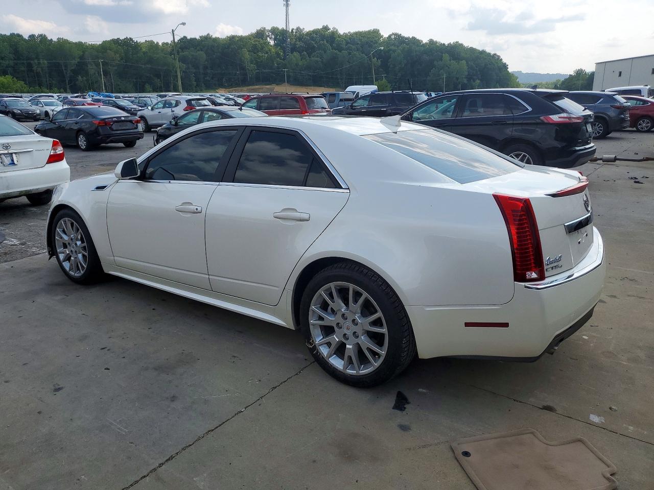 2011 Cadillac Cts Performance Collection White vin: 1G6DL5ED1B0143305