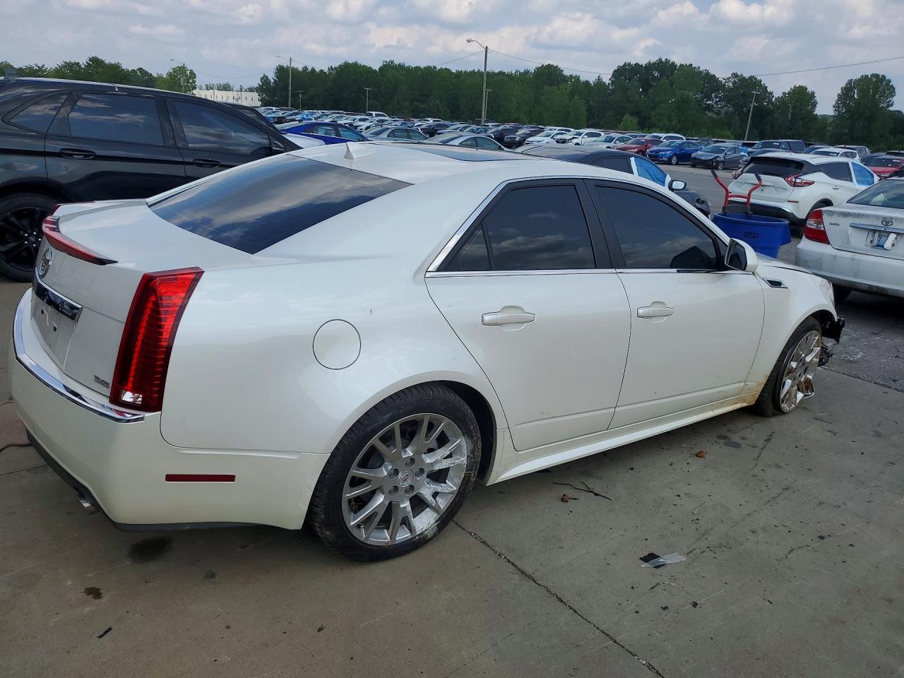 2011 Cadillac Cts Performance Collection White vin: 1G6DL5ED1B0143305