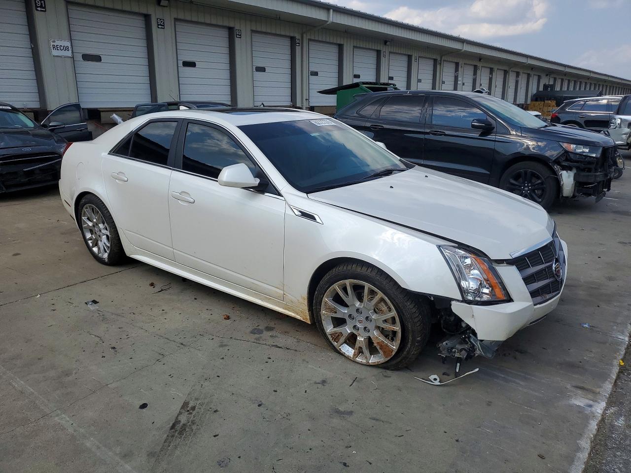 2011 Cadillac Cts Performance Collection White vin: 1G6DL5ED1B0143305