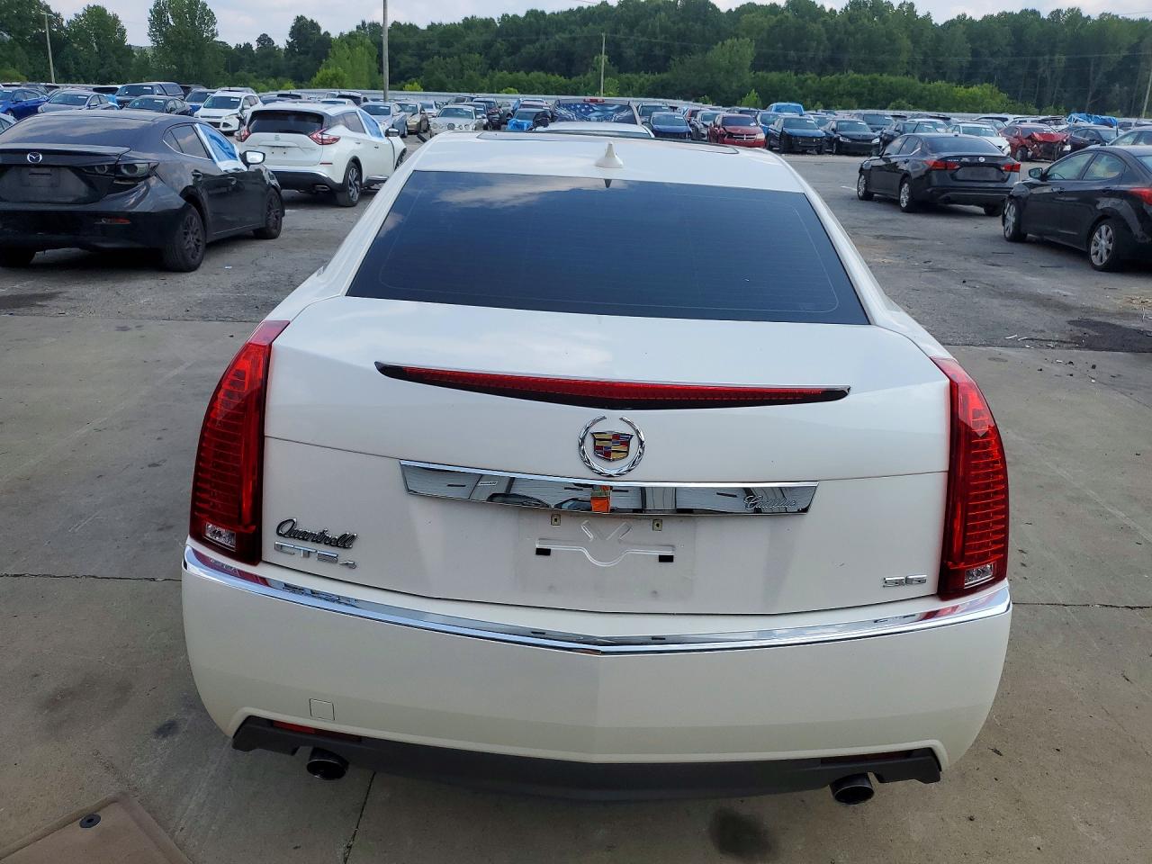 2011 Cadillac Cts Performance Collection White vin: 1G6DL5ED1B0143305