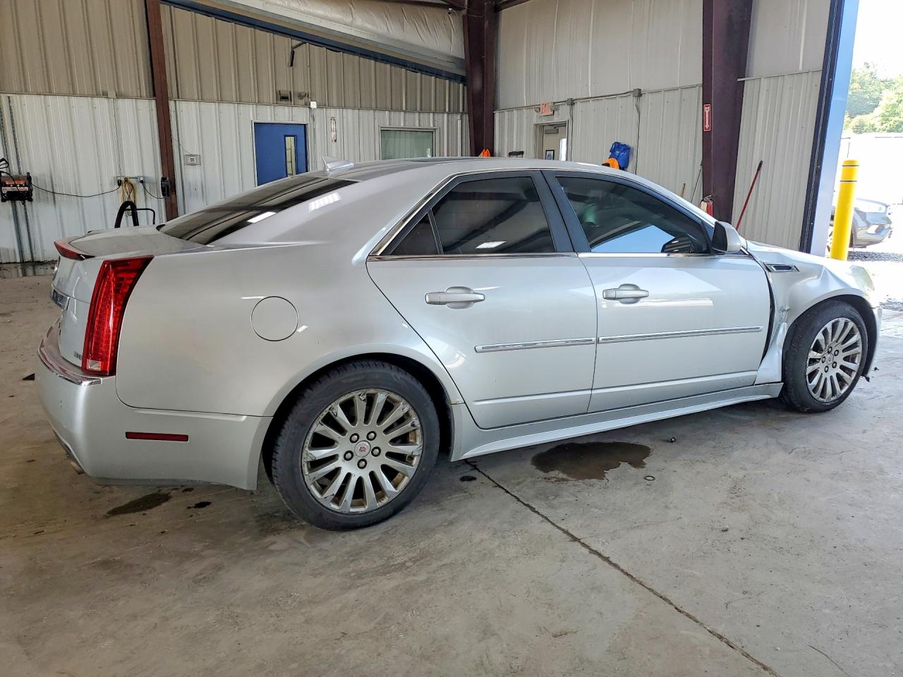 2011 Cadillac Cts Silver vin: 1G6DL5ED3B0100990