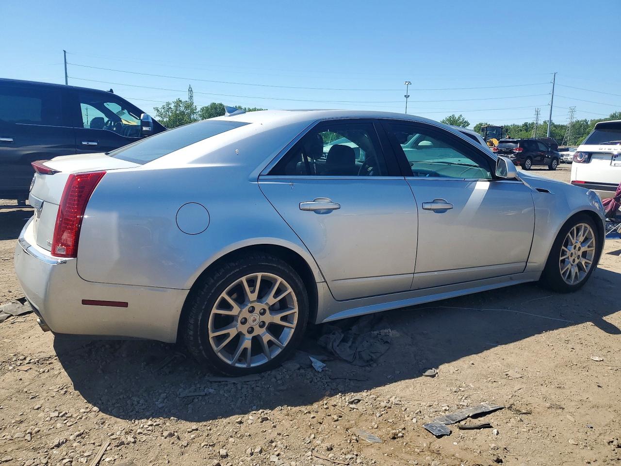 2011 Cadillac Cts Performance Collection Silver vin: 1G6DL5ED5B0130296
