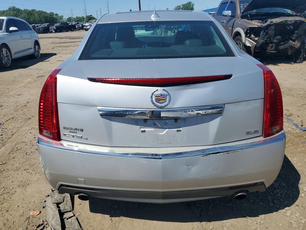 2011 Cadillac Cts Performance Collection Silver vin: 1G6DL5ED5B0130296