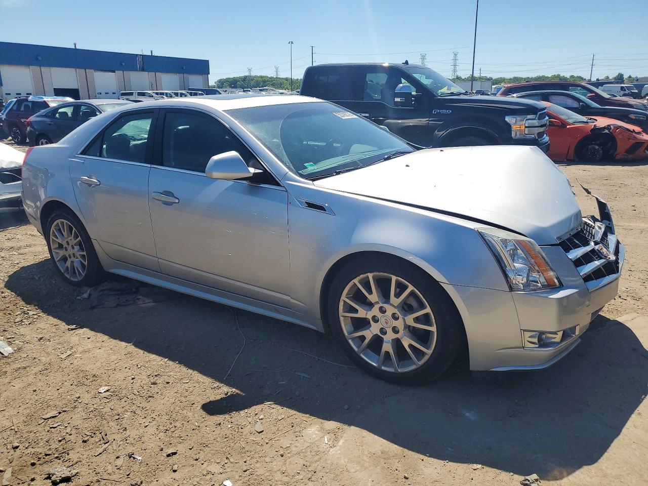 2011 Cadillac Cts Performance Collection Silver vin: 1G6DL5ED5B0130296