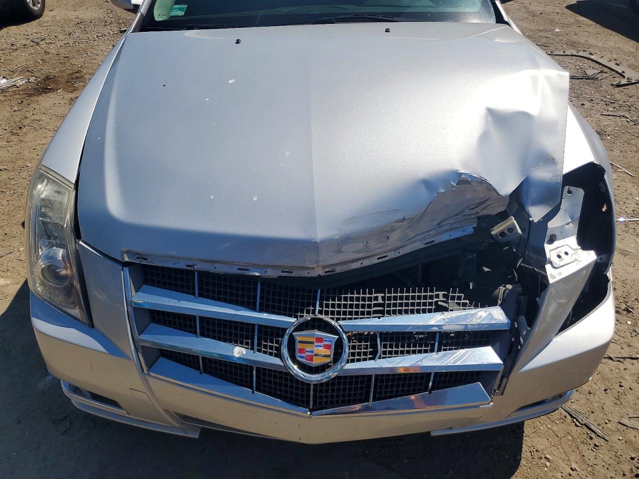 2011 Cadillac Cts Performance Collection Silver vin: 1G6DL5ED5B0130296