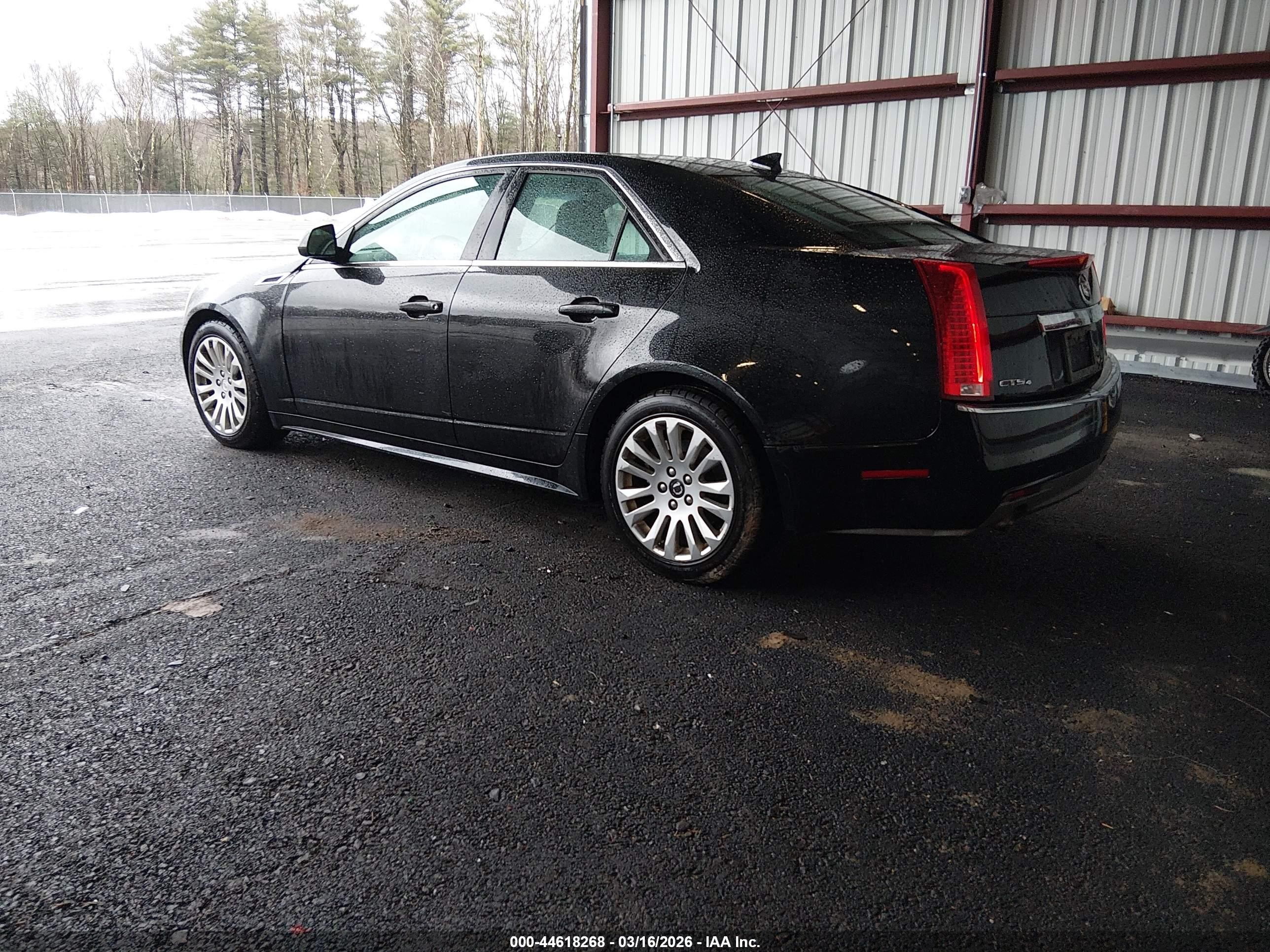 2011 Cadillac Cts Standard Black vin: 1G6DL5ED5B0146496