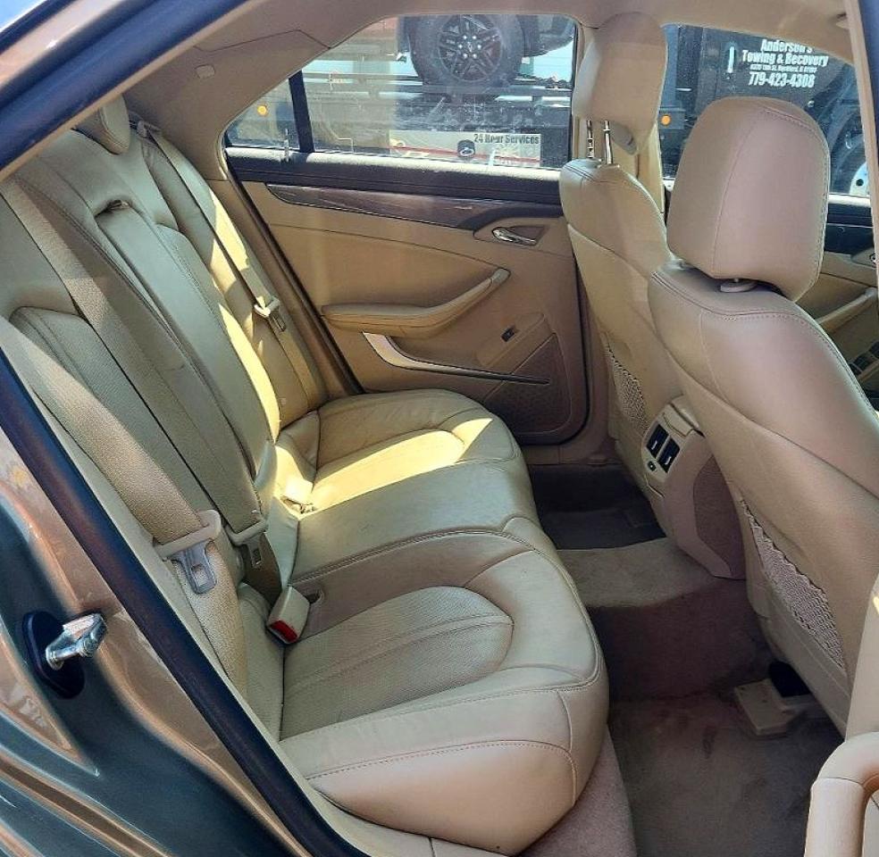 2011 Cadillac Cts Performance Collection Beige vin: 1G6DL5ED7B0136469