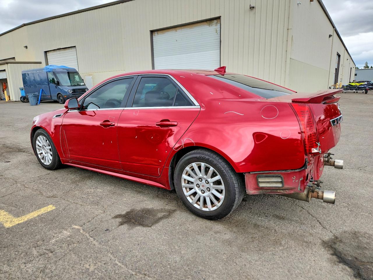 2011 Cadillac Cts Performance Collection Red vin: 1G6DL5ED9B0141138