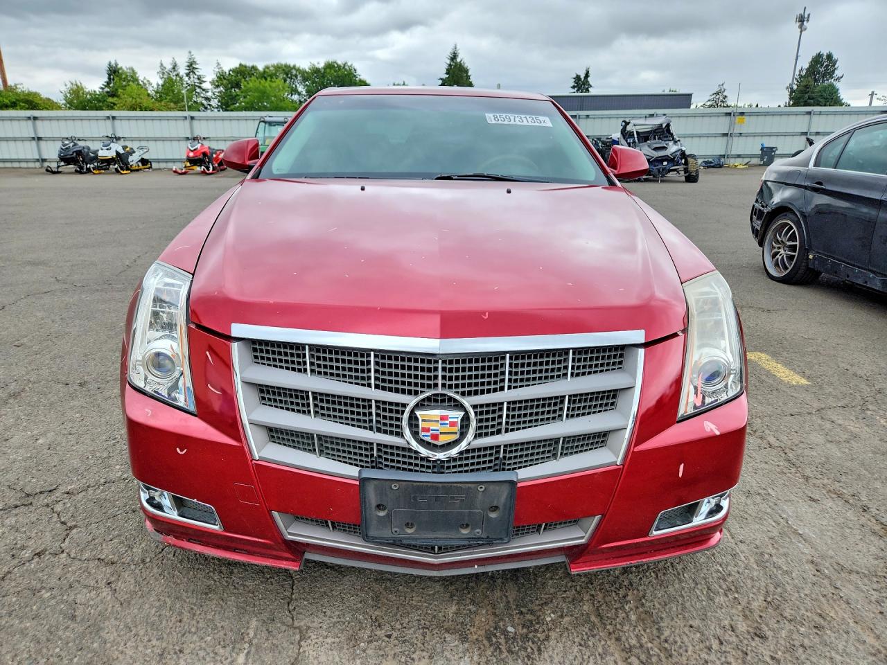 2011 Cadillac Cts Performance Collection Red vin: 1G6DL5ED9B0141138