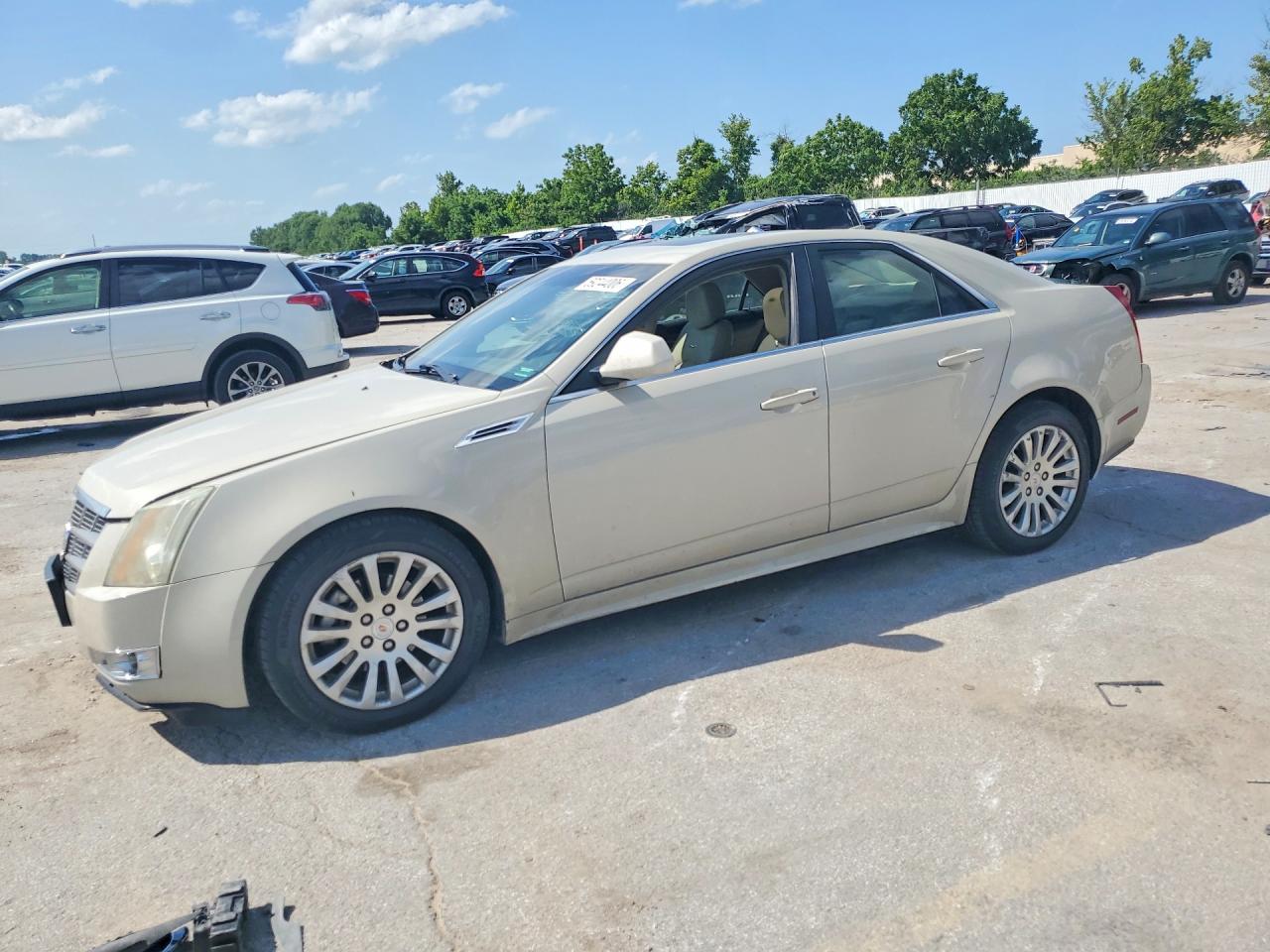 2010 Cadillac Cts Performance Collection Beige vin: 1G6DL5EG7A0118384