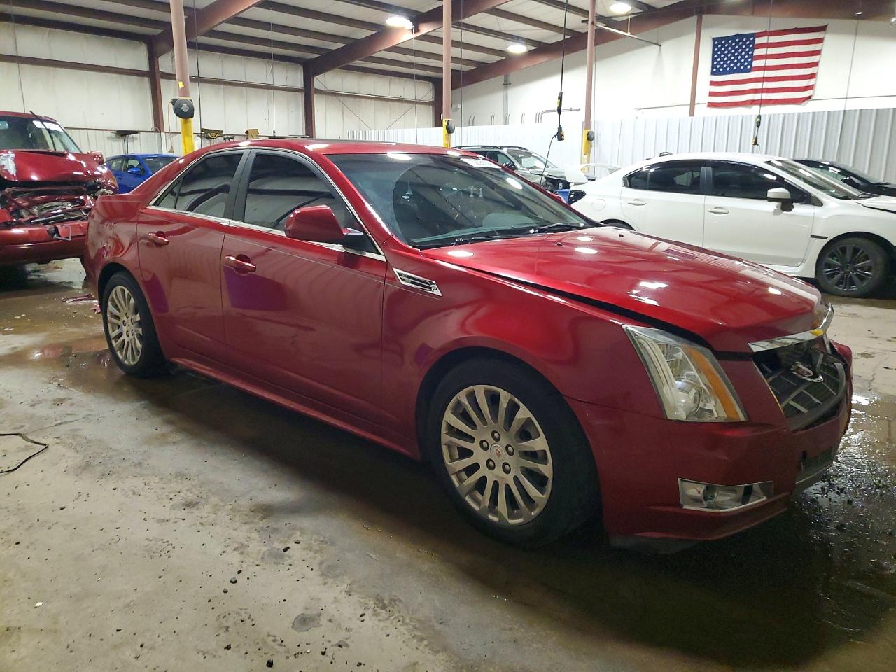 2010 Cadillac Cts Performance Collection Red vin: 1G6DL5EG7A0120054